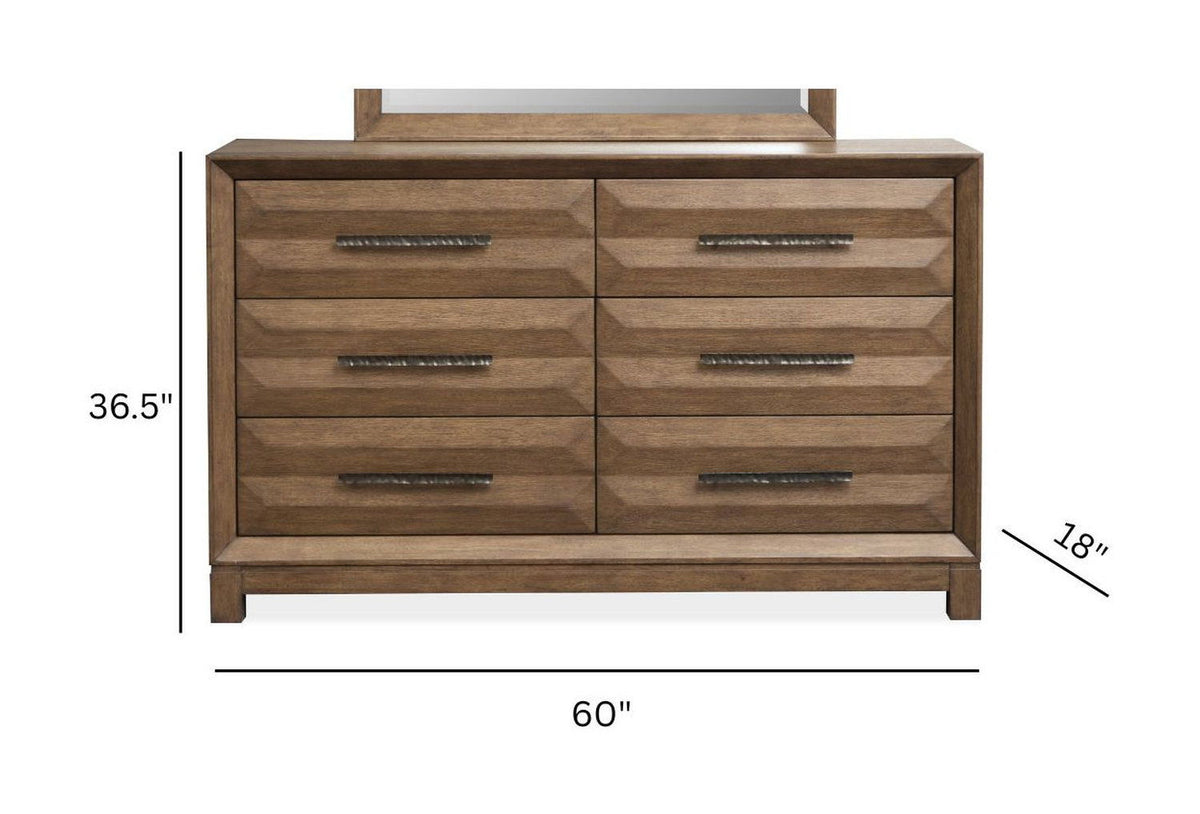 Callisto - Double Drawer Dresser