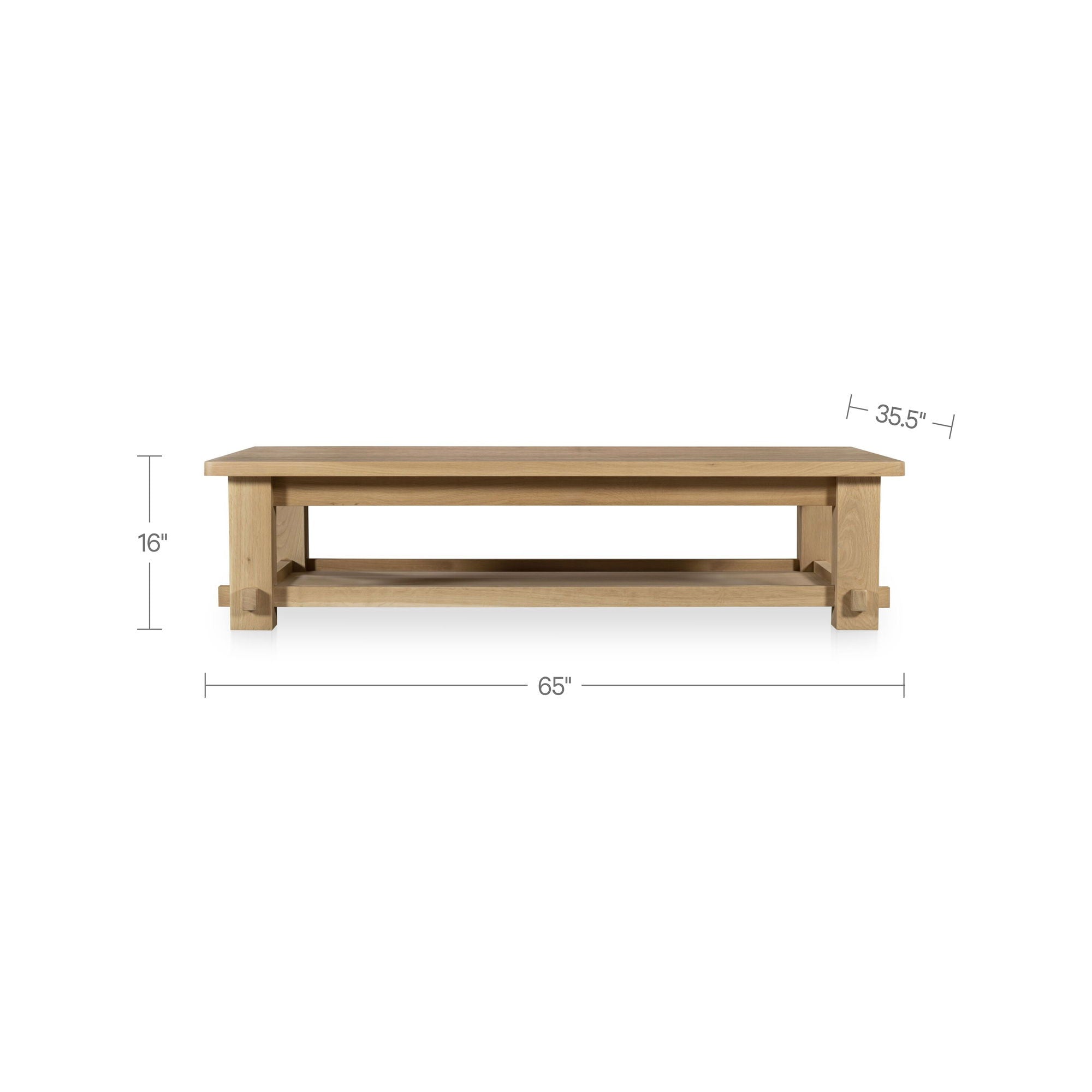 Morey - Coffee Table - Natural