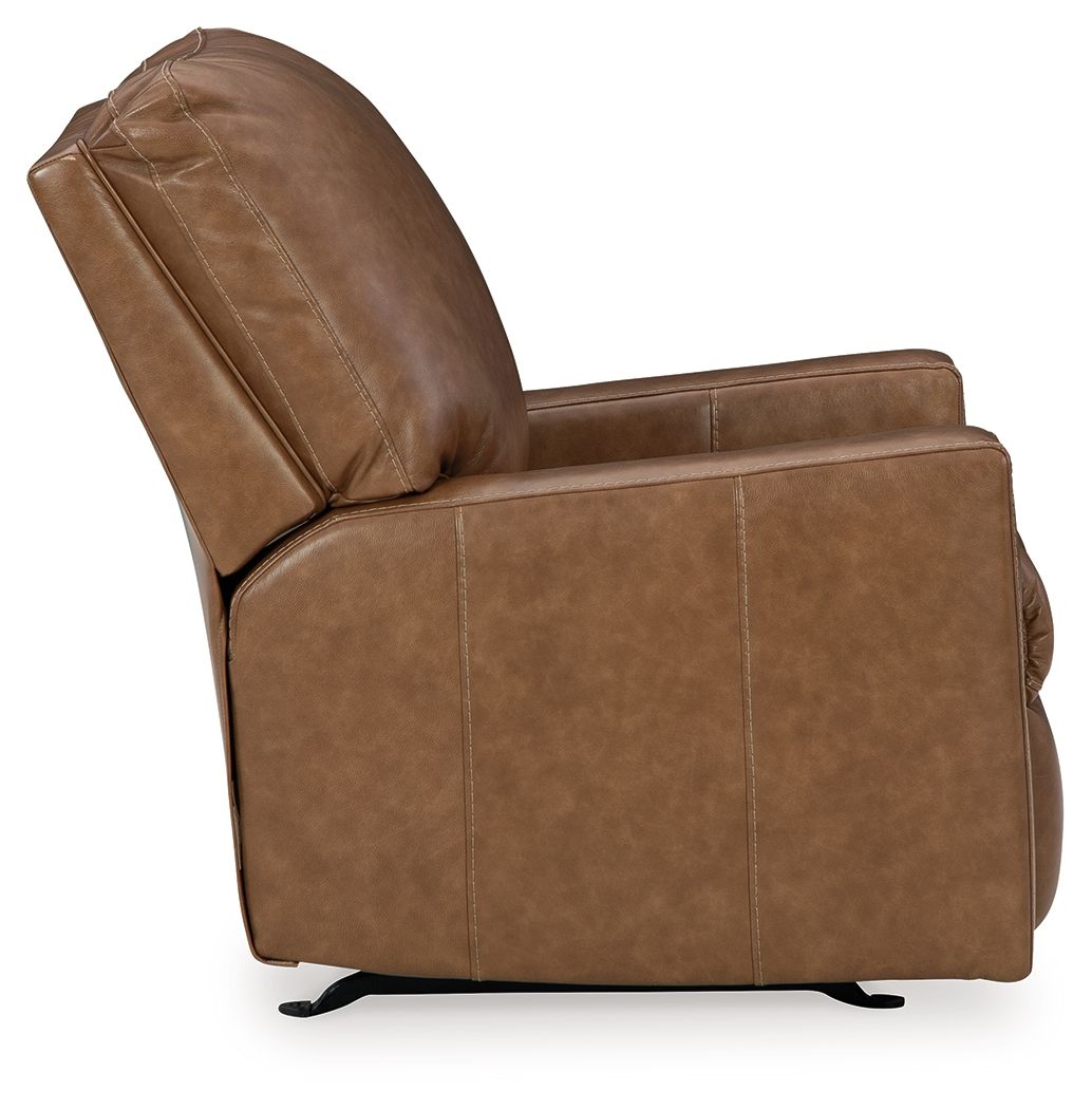 Bolsena - Caramel - Rocker Recliner - Leather Match