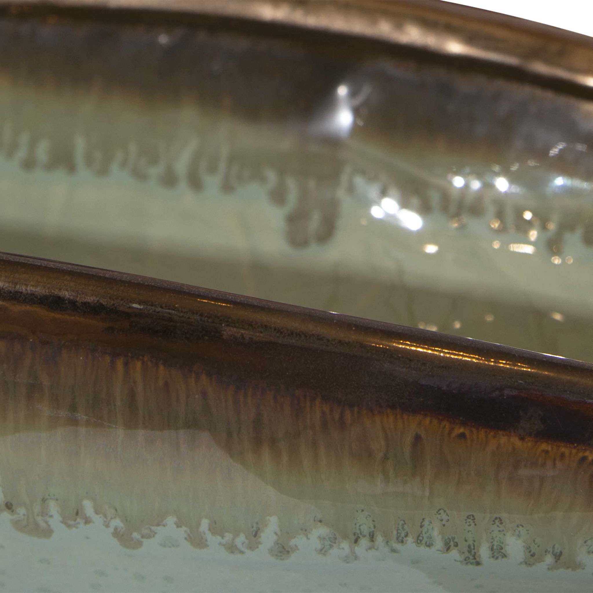 Iroquois - Glaze Bowl - Green