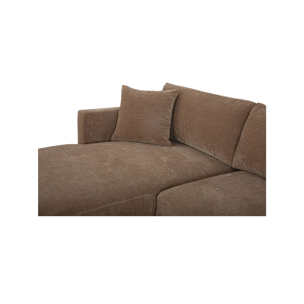 Bryn - Sectional Camel Left Stationary Sofa - Camel