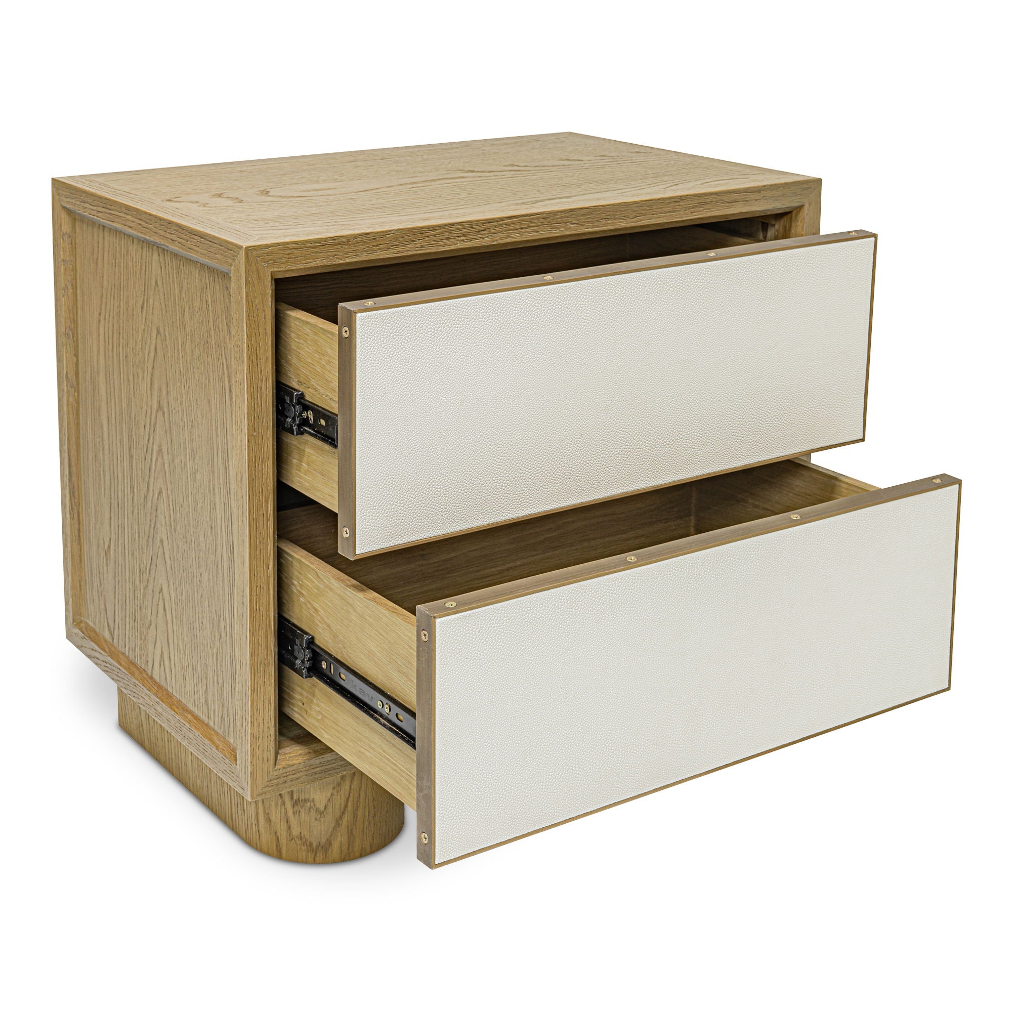 Marcelle - Accent Nightstand - White