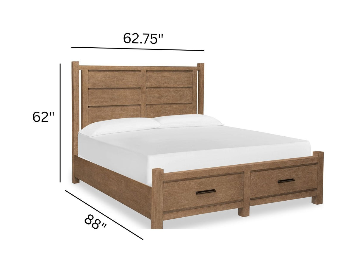 Plum Creek - Panel Storage Bed