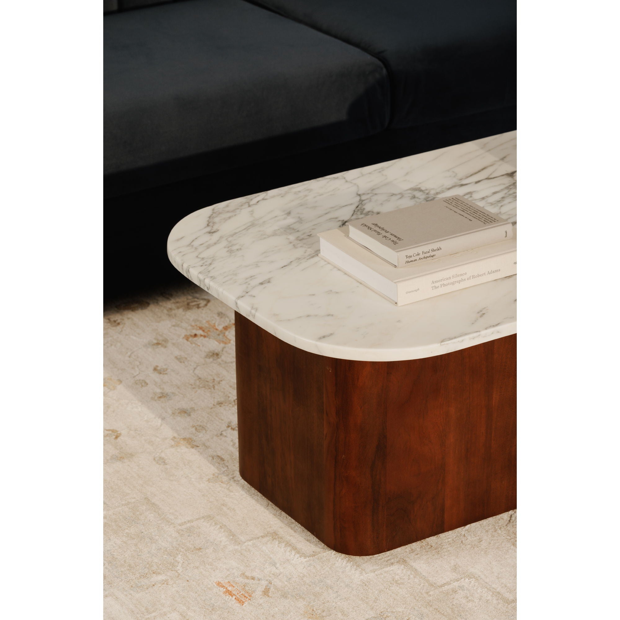 Dash - Coffee Table - White Calcatta Marble
