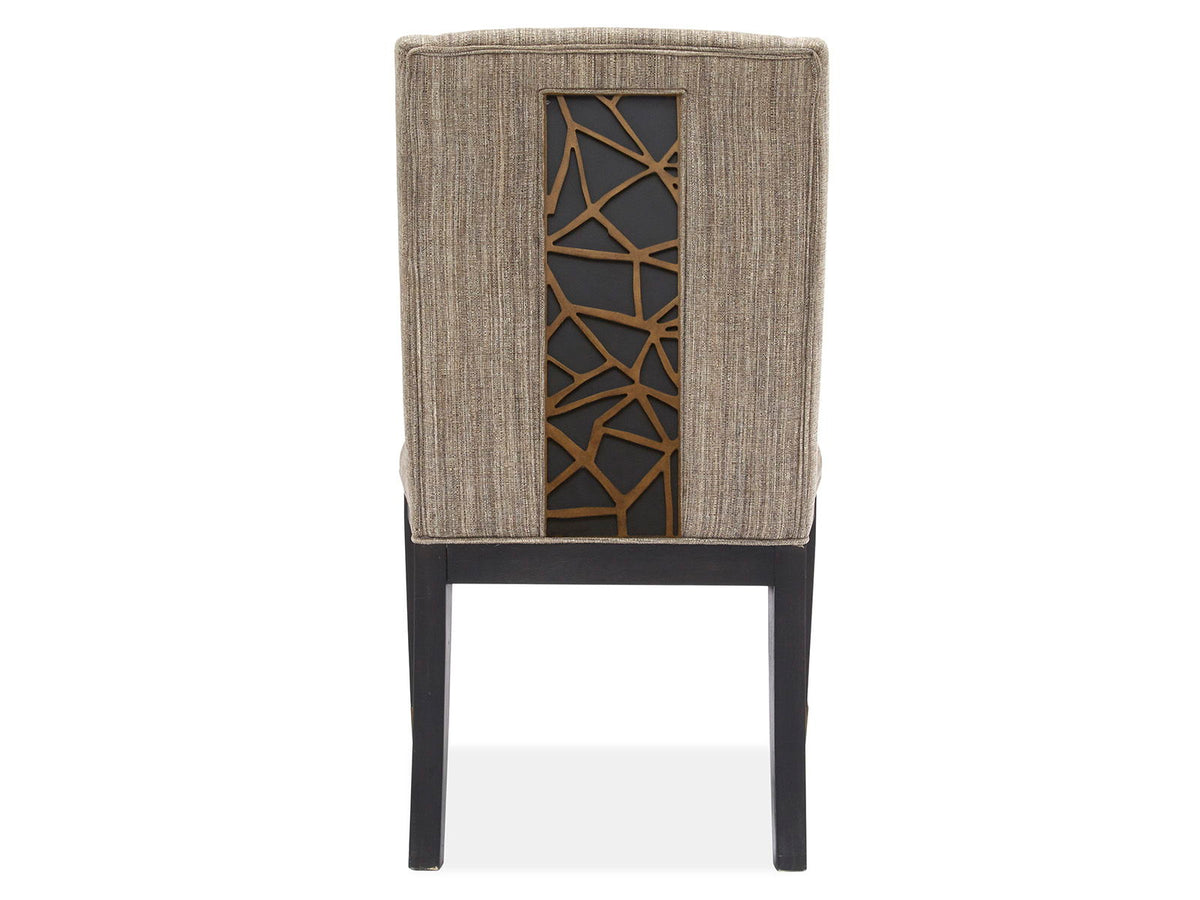 Ryker - Upholstered Host Side Chair (Set of 2) - Homestead Brown