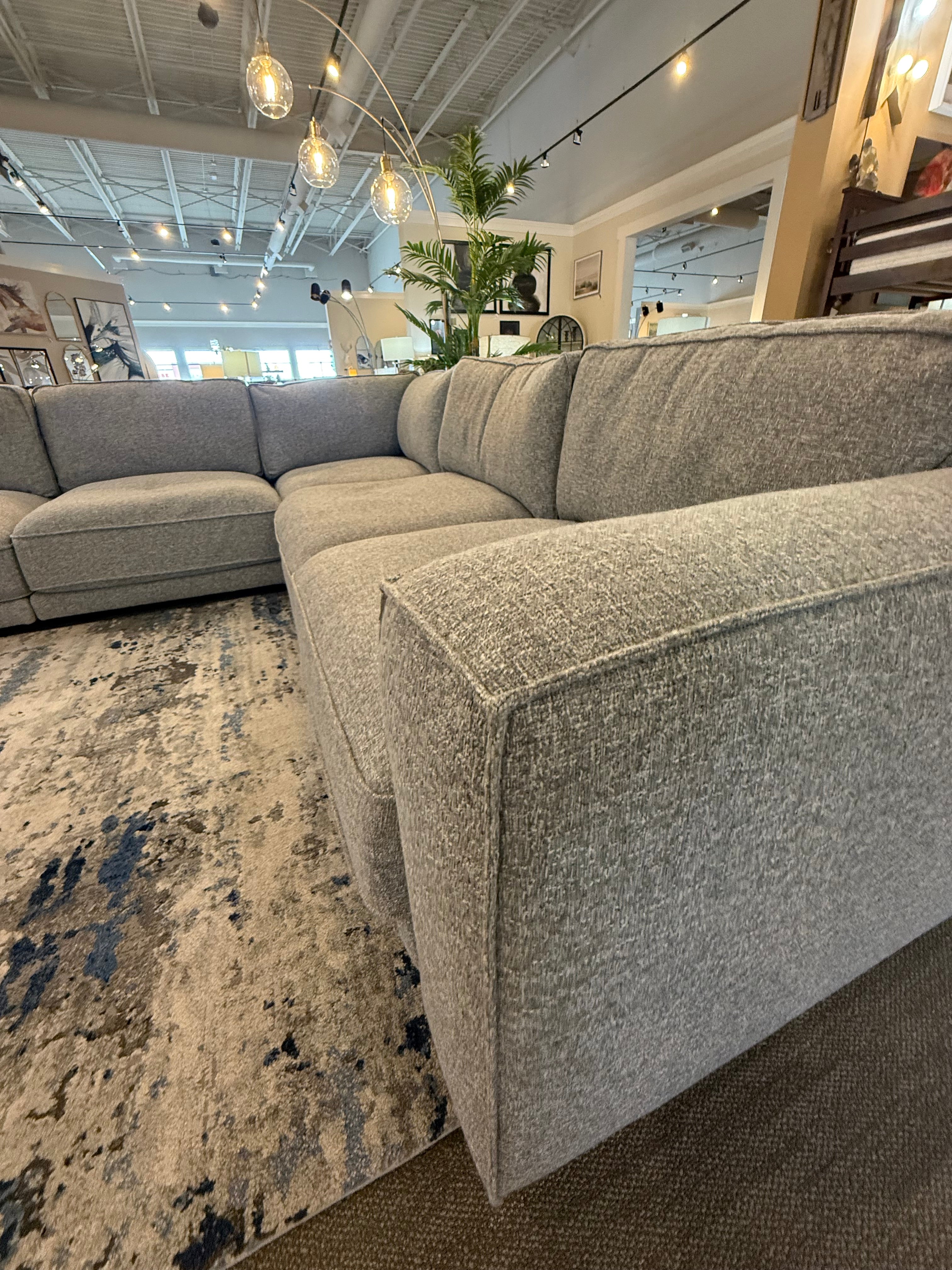 Kipper Nathan Grey Sectional 5pc