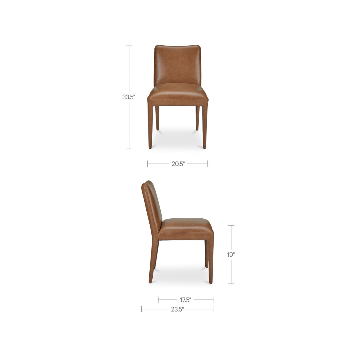 Calla - Dining Chair (Set of 2) - Brown