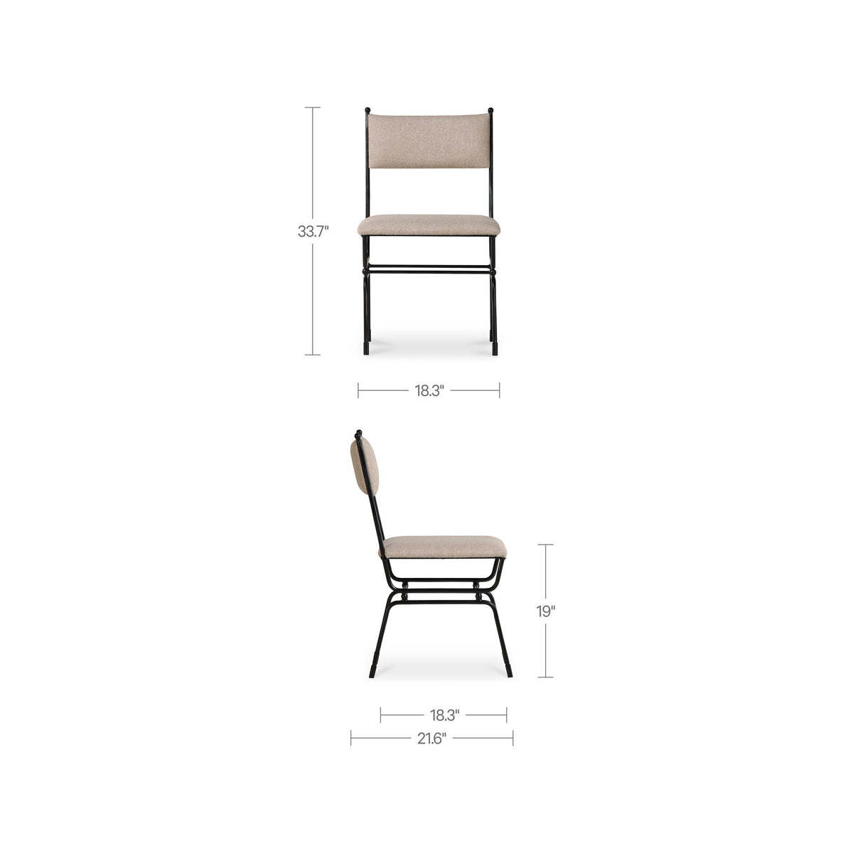 Posta - Dining Chair - Beige