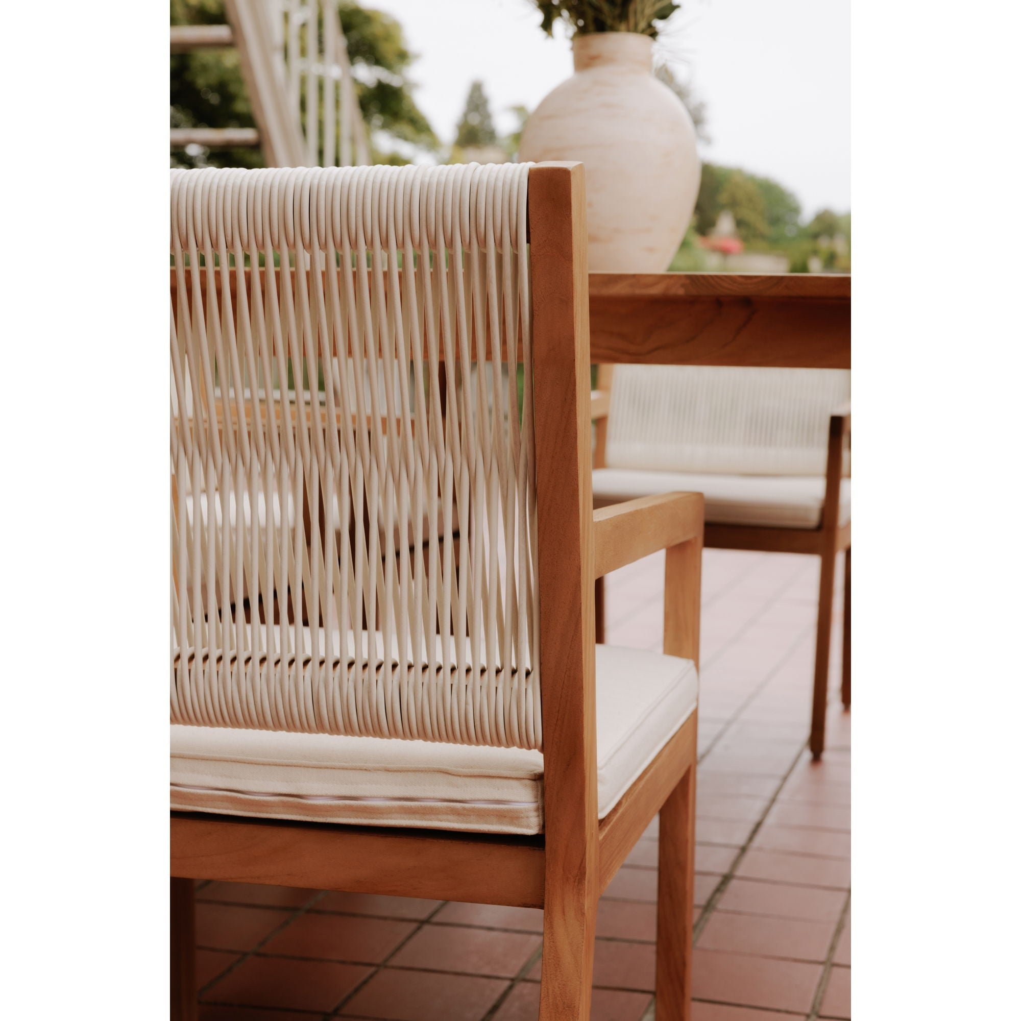 Luce - Outdoor Dining Chair - Natural