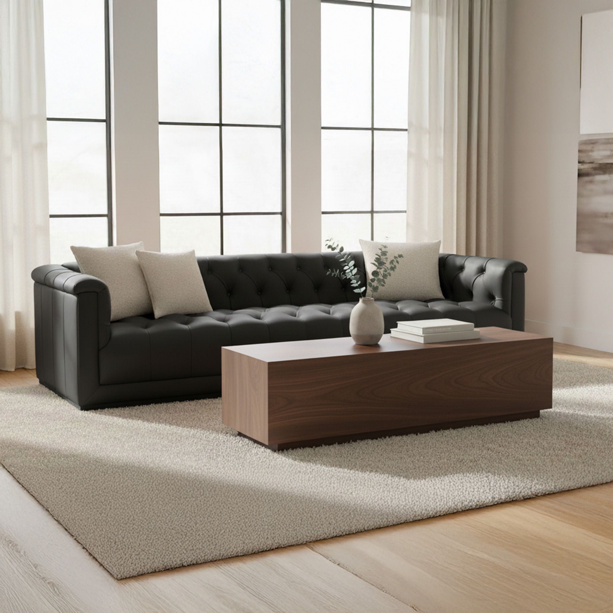 Sawyer - Coffee Table - Dark Brown