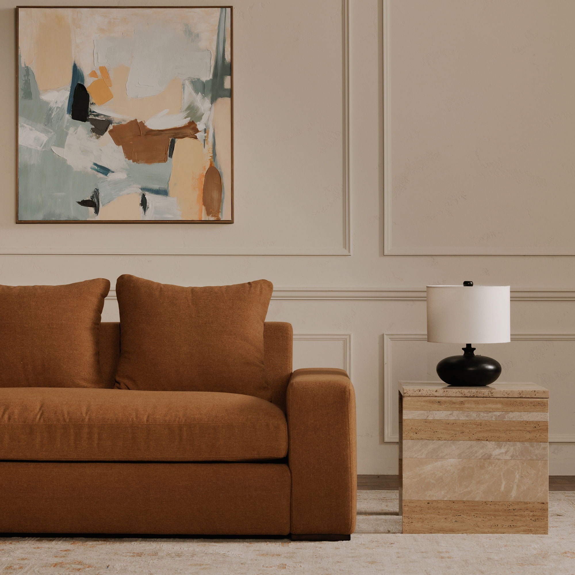 Thomas - Sofa - Rust