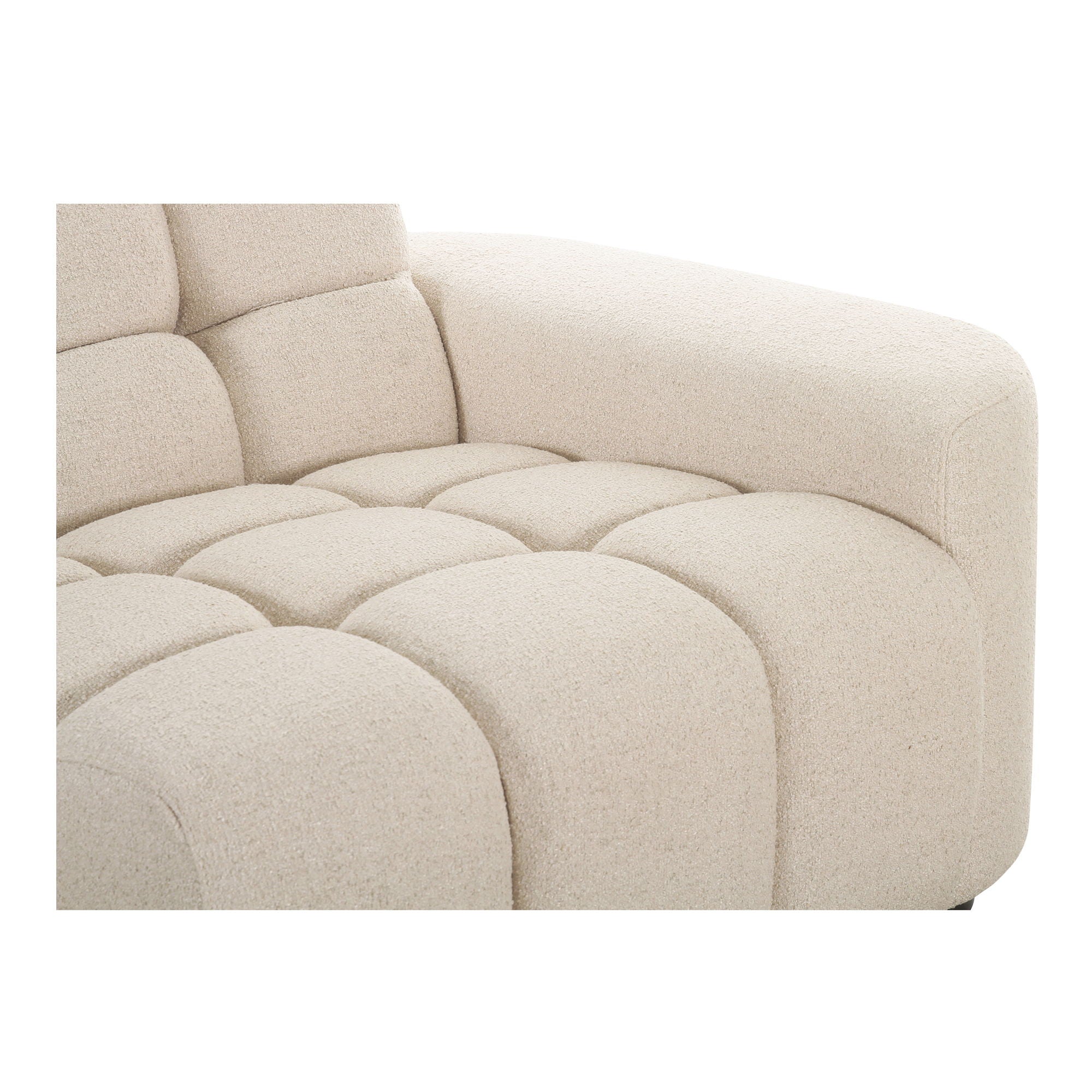 Roman - L-Shaped Sectional - Beige