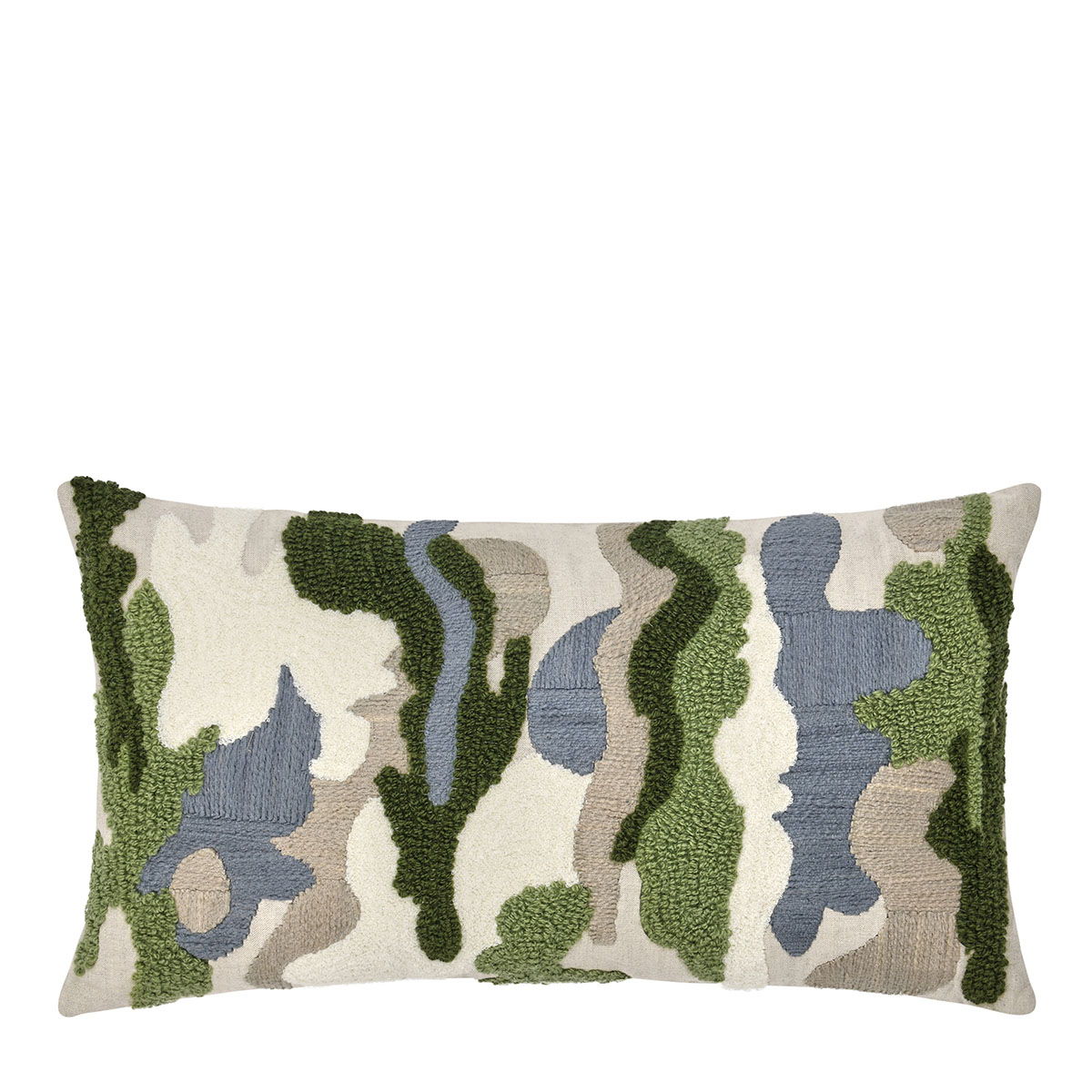 Renewed - RN Caney Pillow - Green/Blue Multi