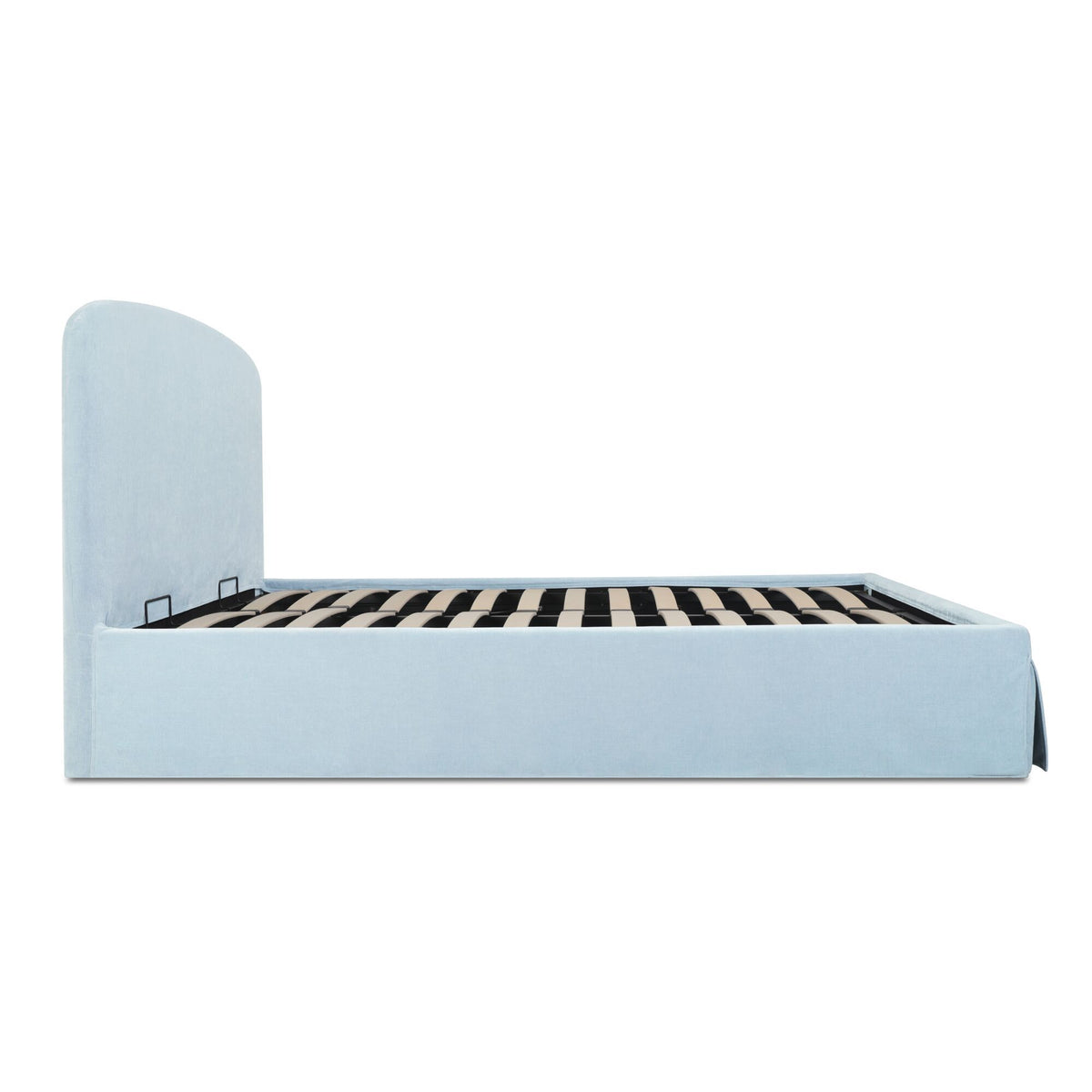 Joan - Queen Storage Bed - Light Blue