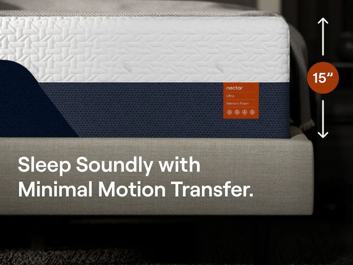 Nectar Ultra Memory Foam 5.1 - Mattress - Fabric