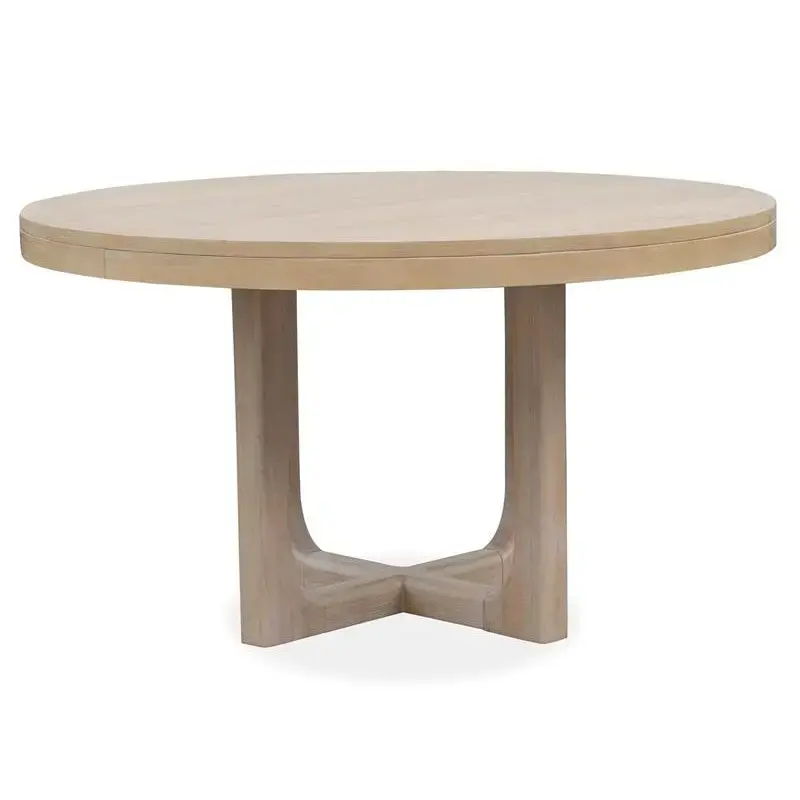 Somerset - Round Dining Table - Butternut and Omari Natural