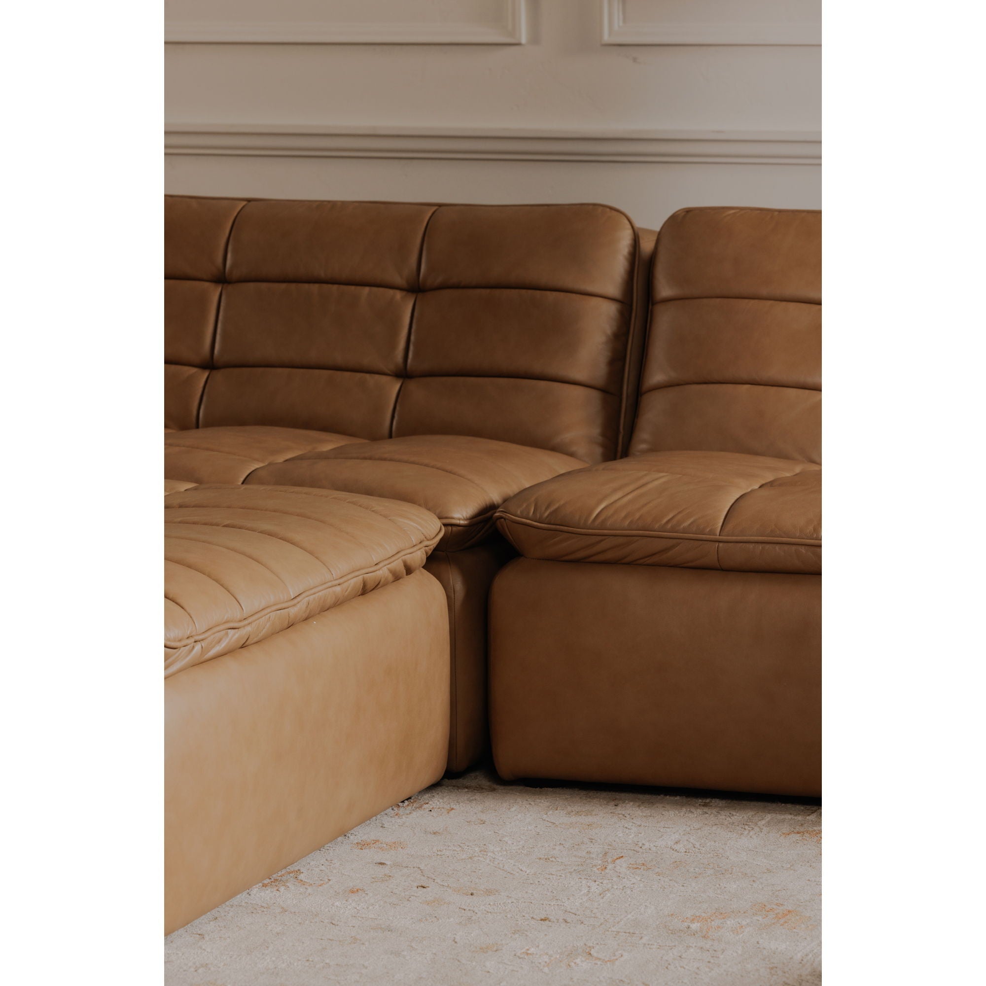 Lino - Ottoman - Tan