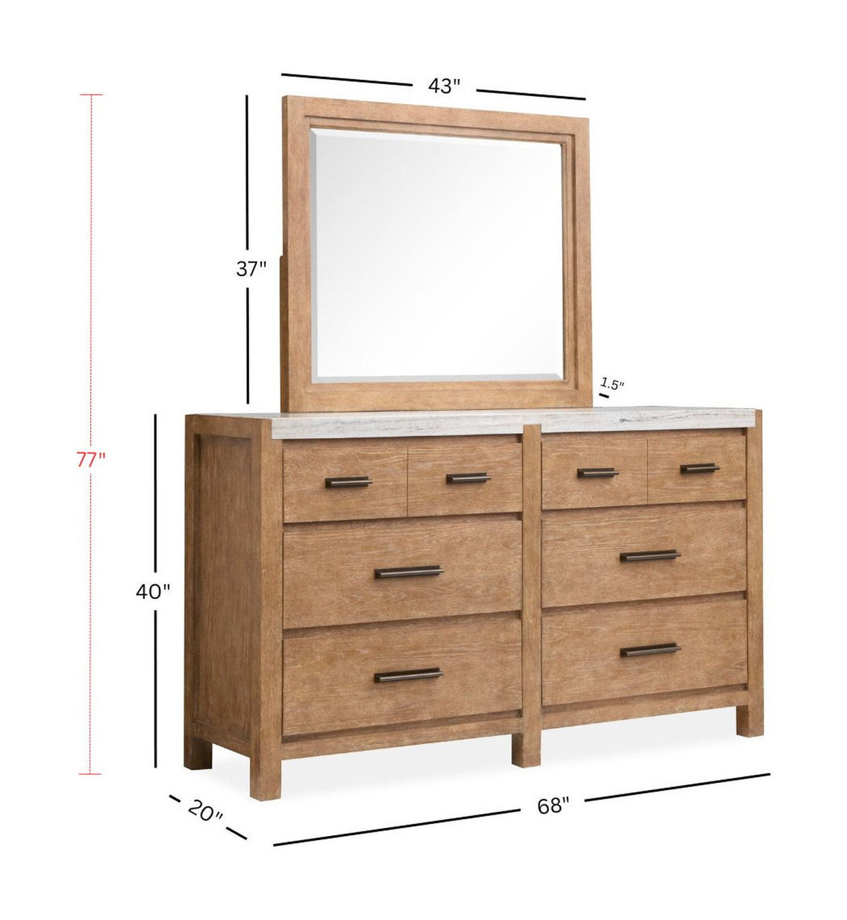 Plum Creek - Drawer Dresser