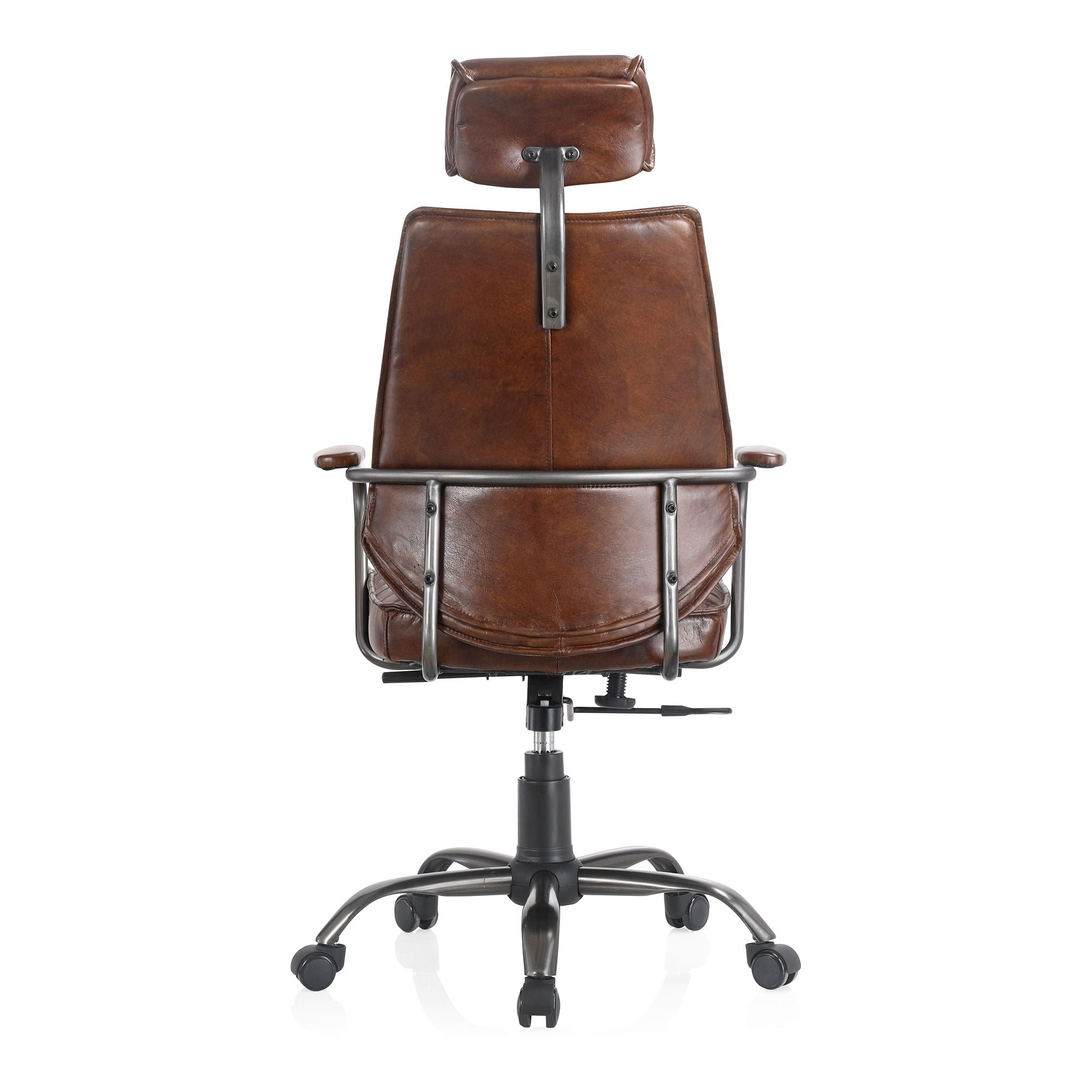 Executive - Office Chair - Dark Brown Leather