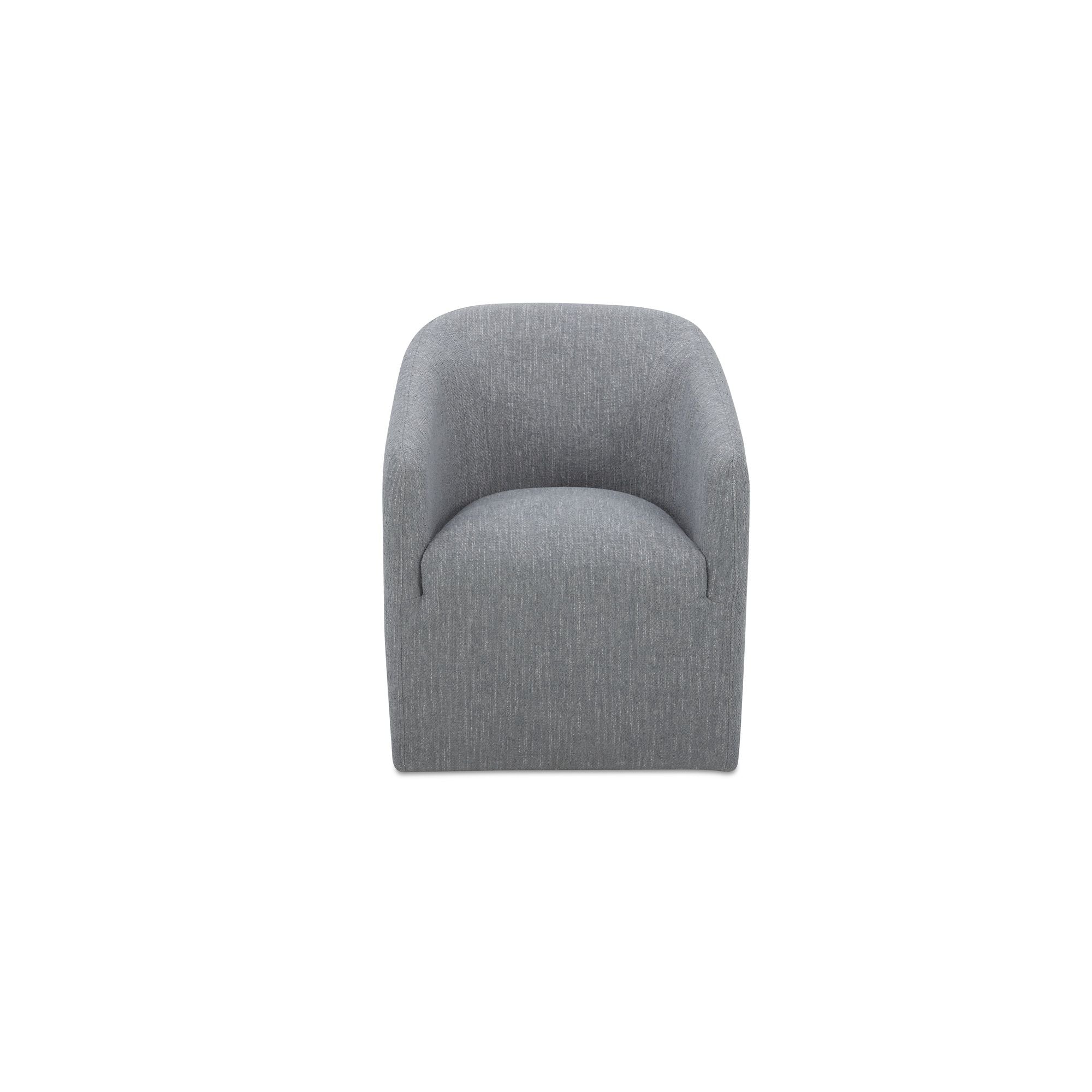 Sandy - Rolling Dining Chair - Gray
