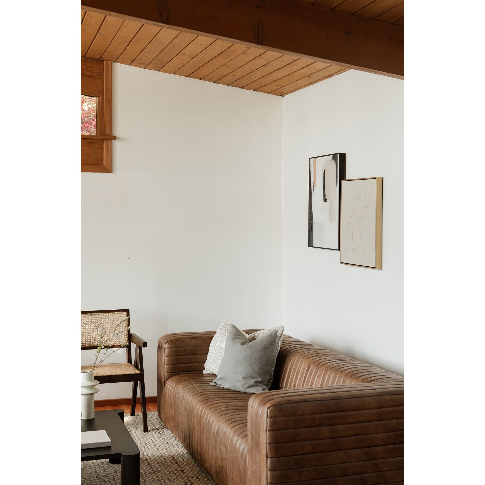Castle - Sofa - Brown Leather