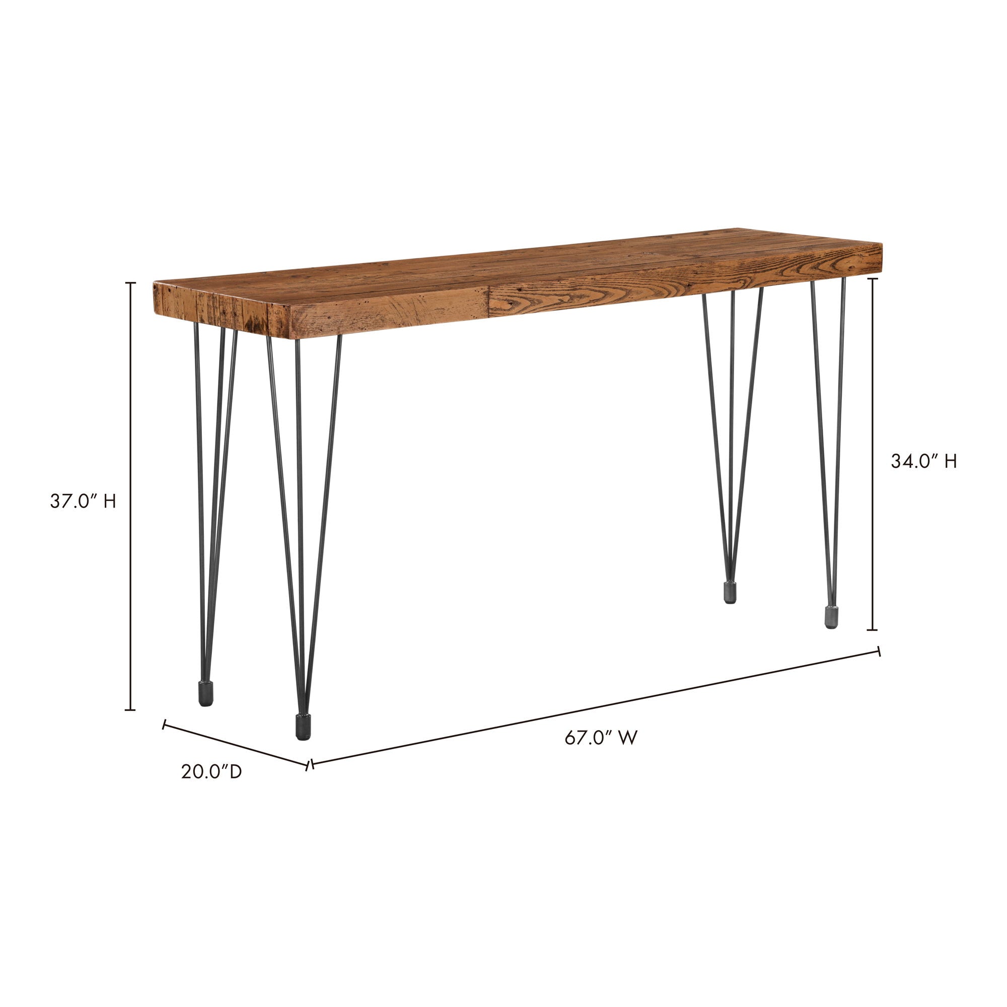 Boneta - Console Table - Natural