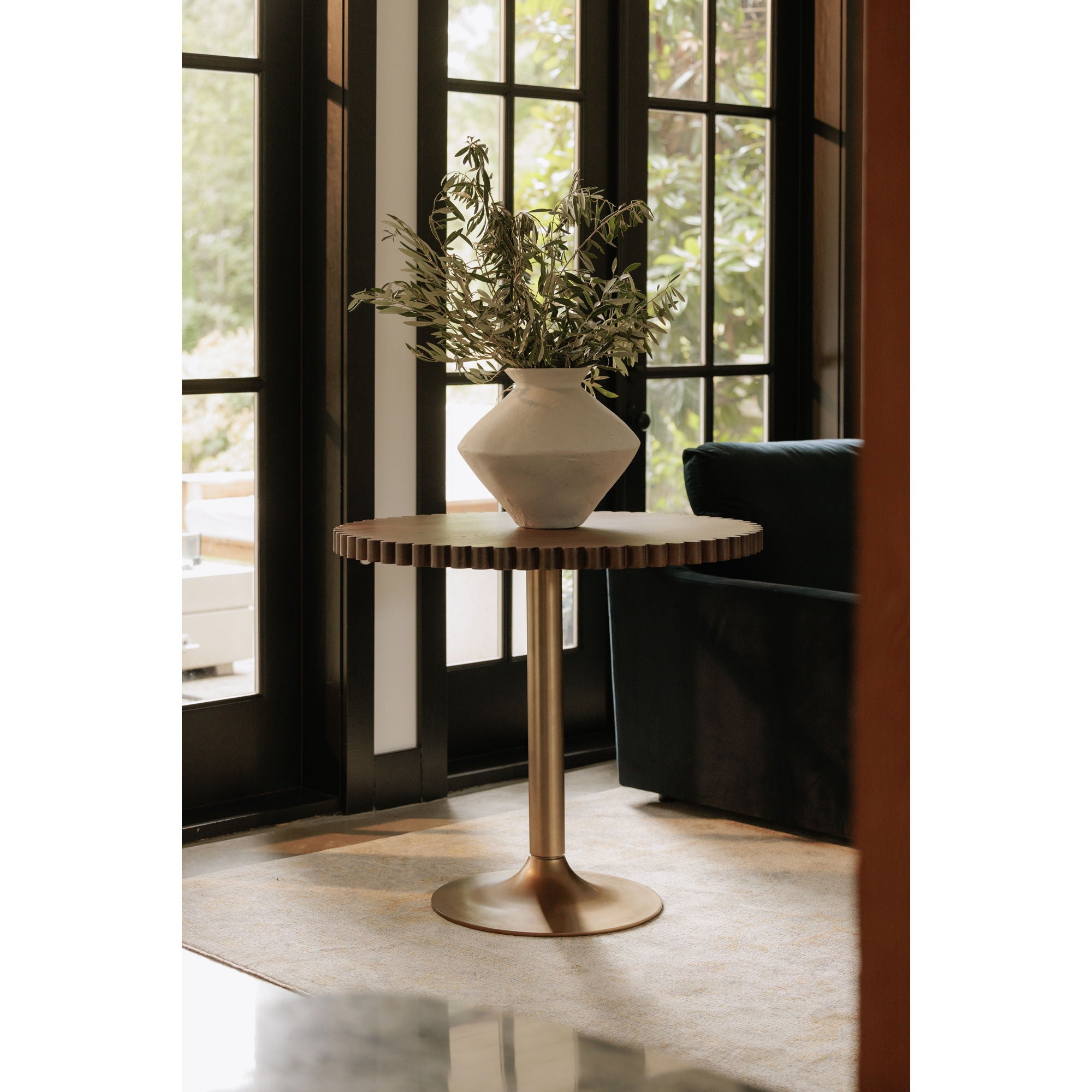 Raja - Medium Decorative Vessel - White