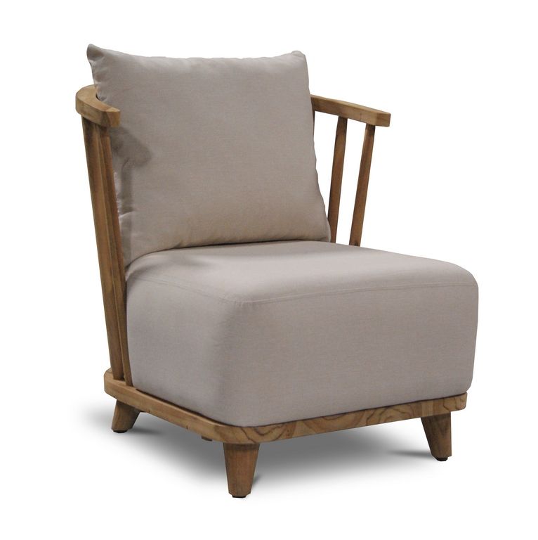 Hearst - Outdoor Accent Chair - Natural