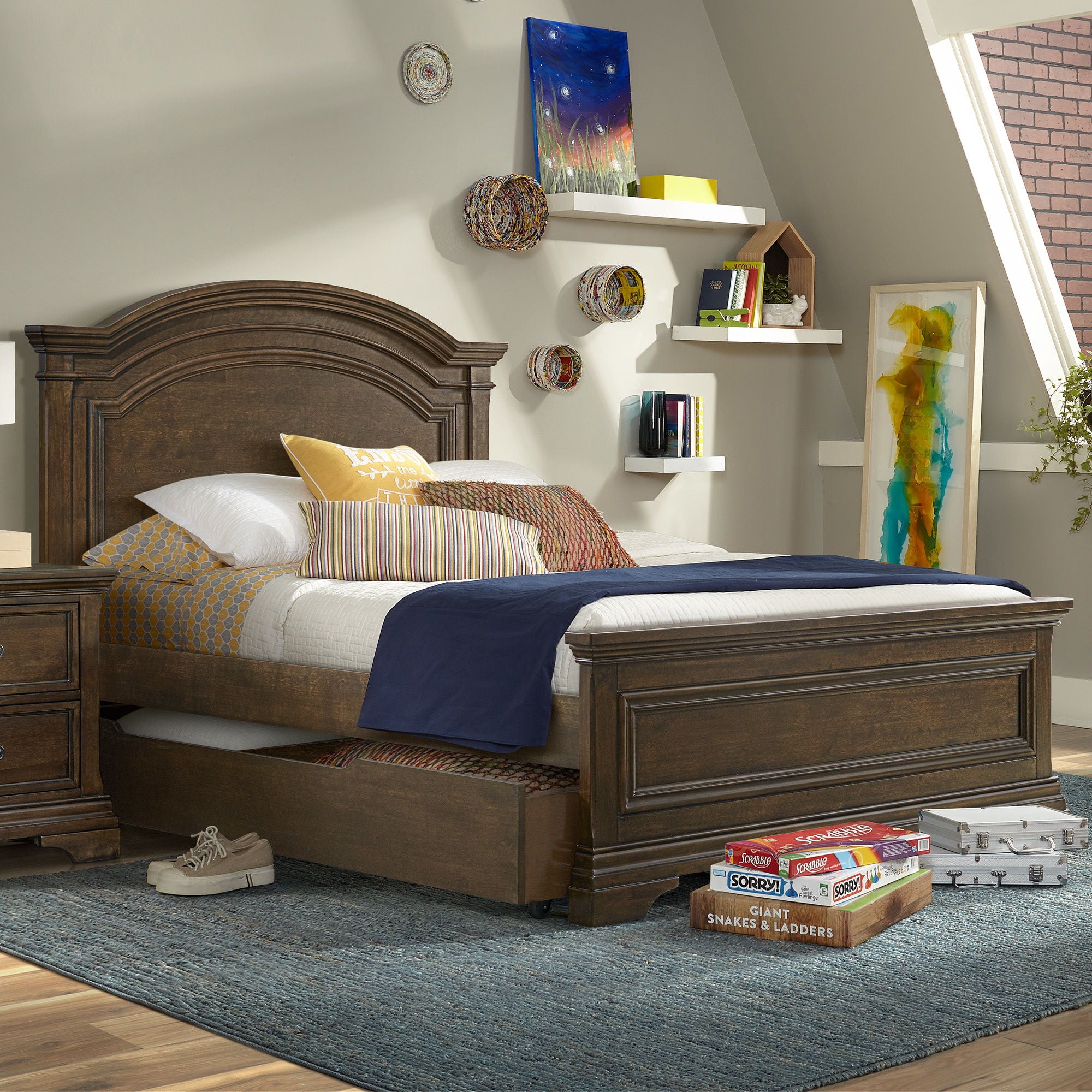 Olivia - Panel Bed