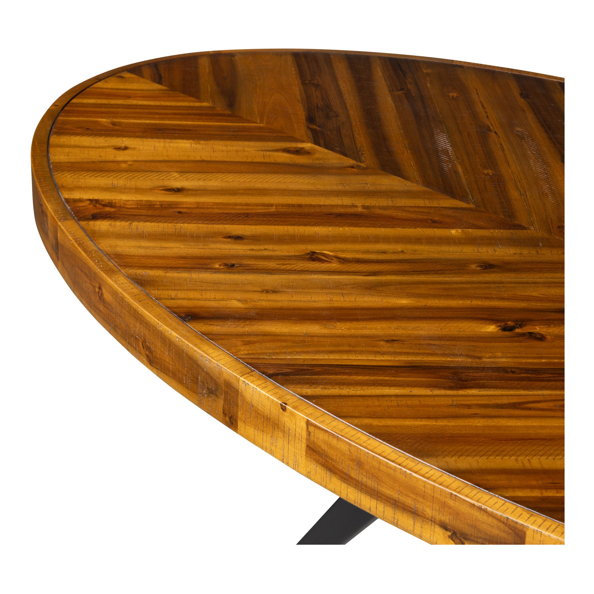Parq - Oval Dining Table - Brown