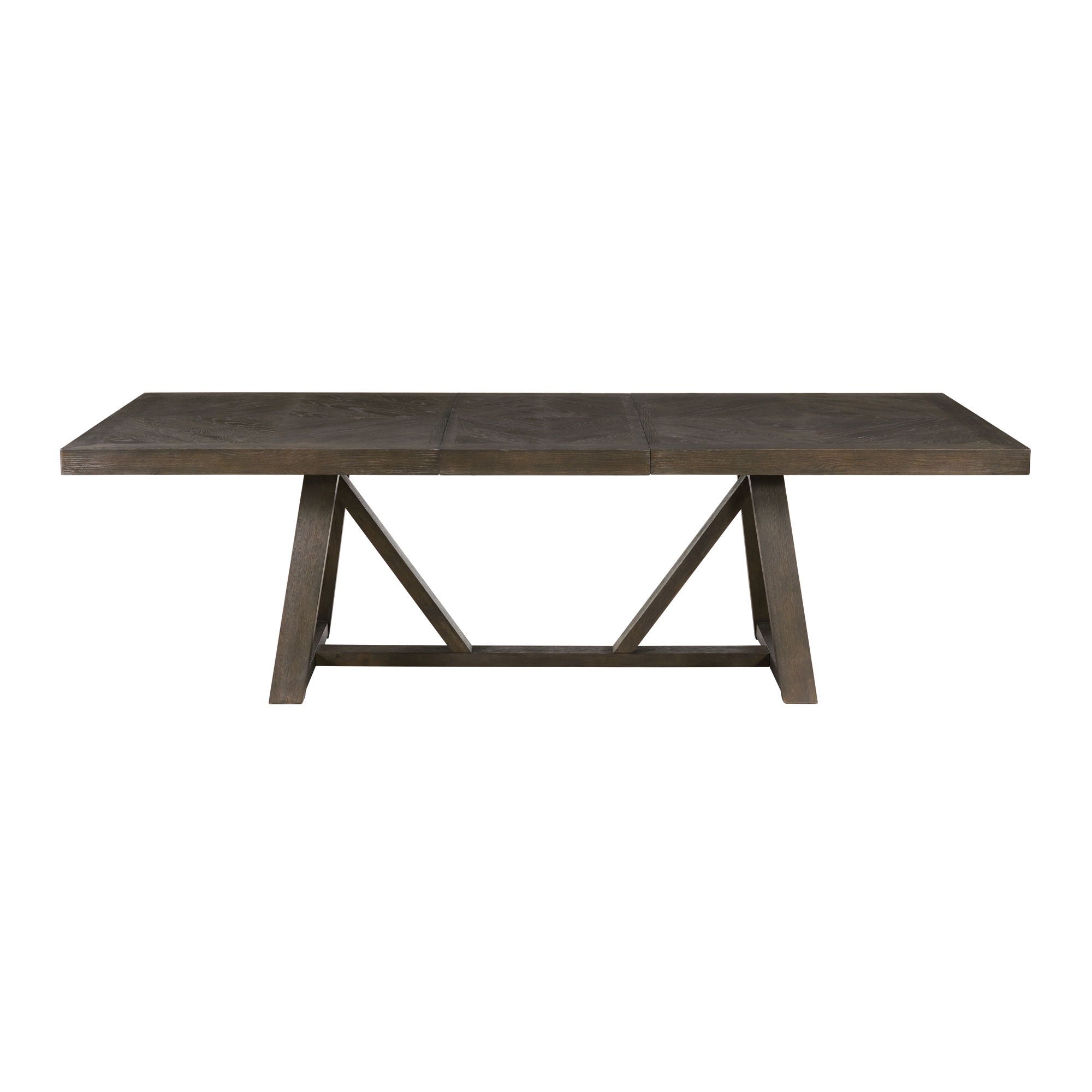 Hearst - Trestle Table - Reclaimed Chevron