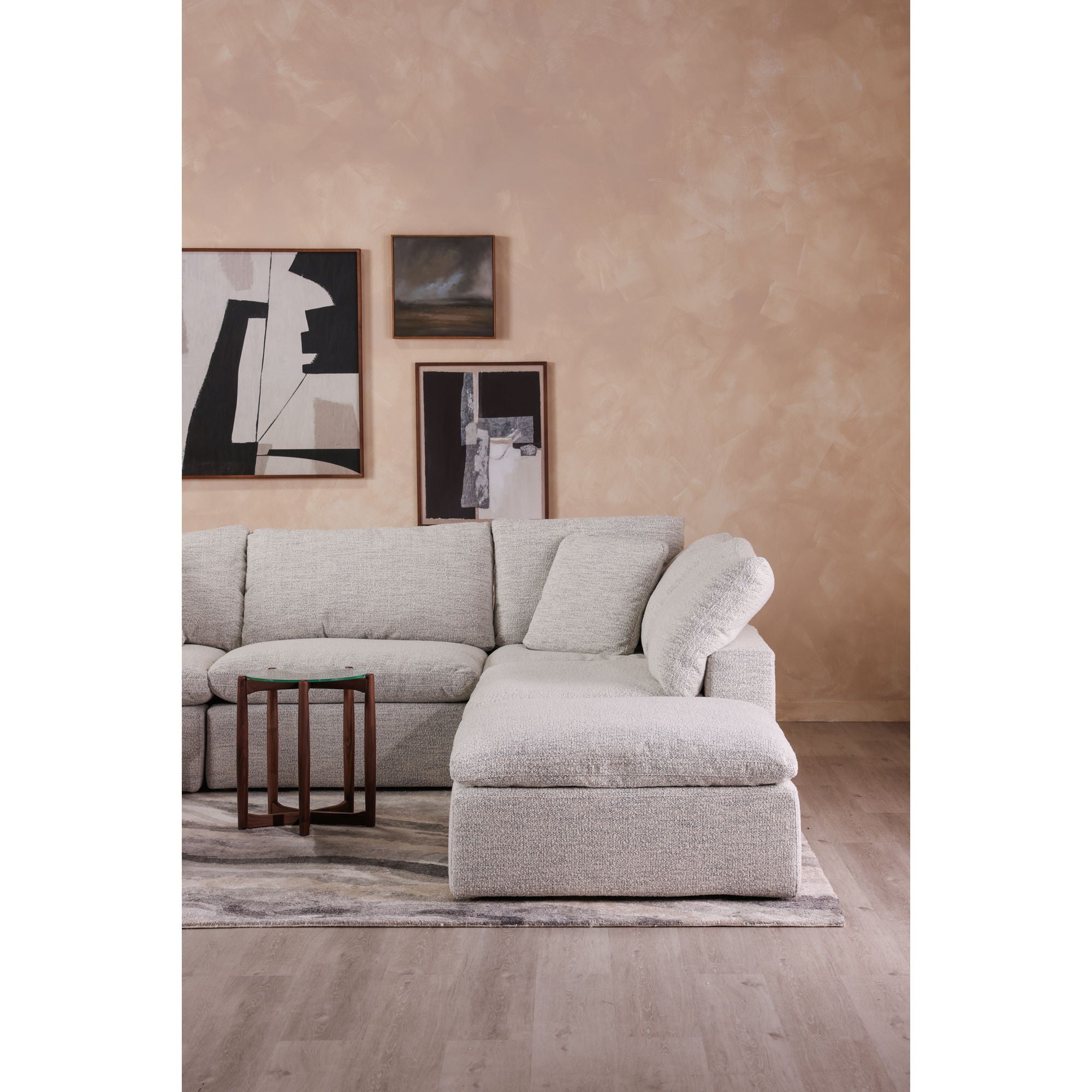Terra - Condo Corner Chair - White