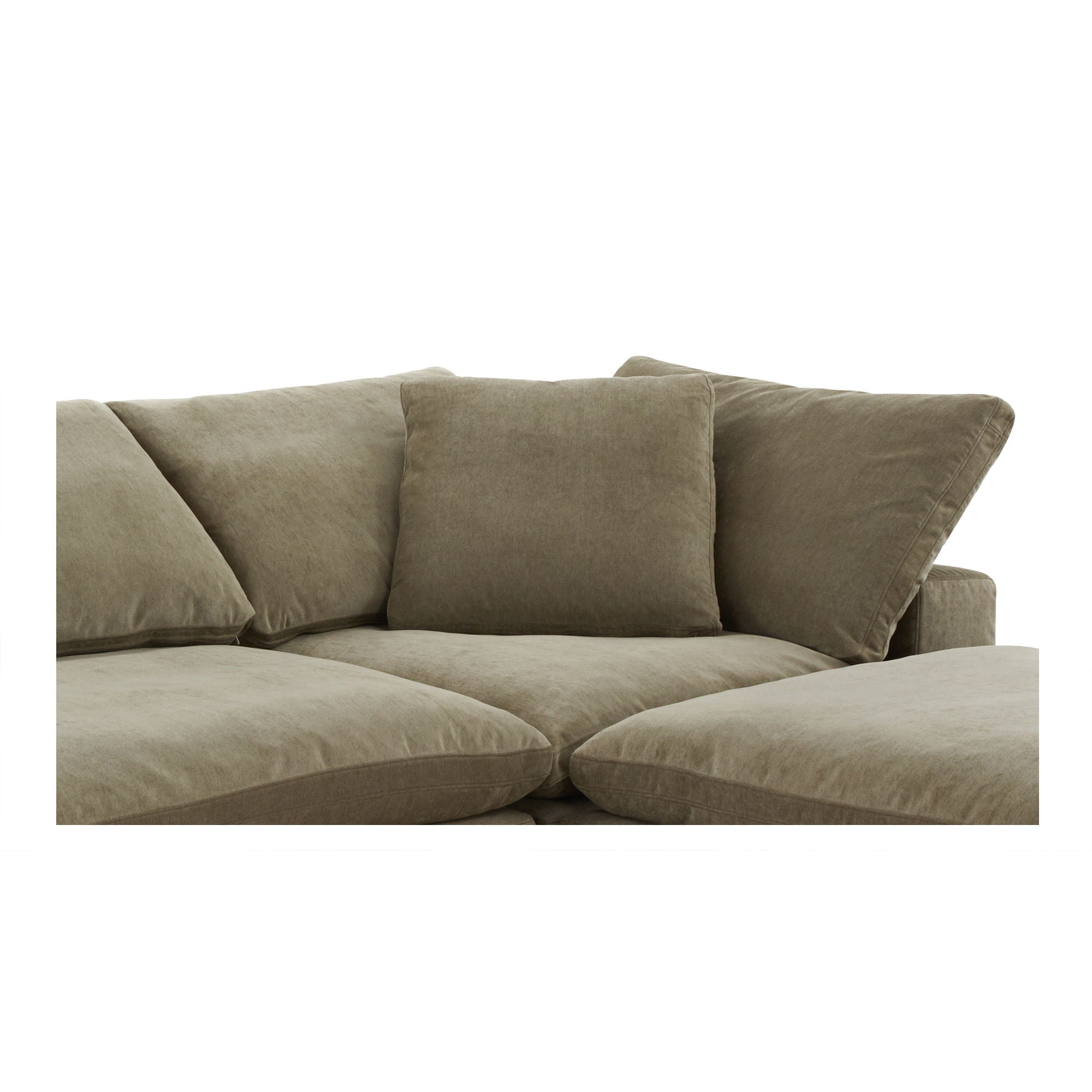 Clay Lounge - Modular Sectional Performance - Desert Sage