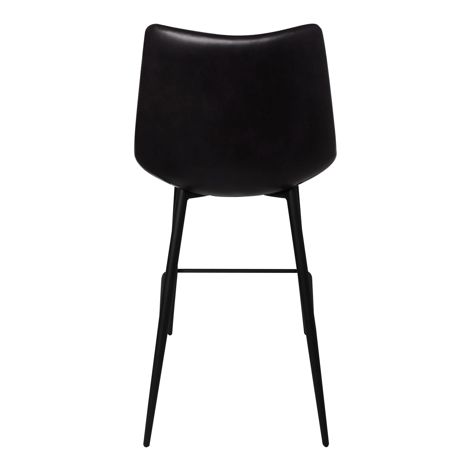 Alibi - Counter Stool (Set of 2) - Matte Black