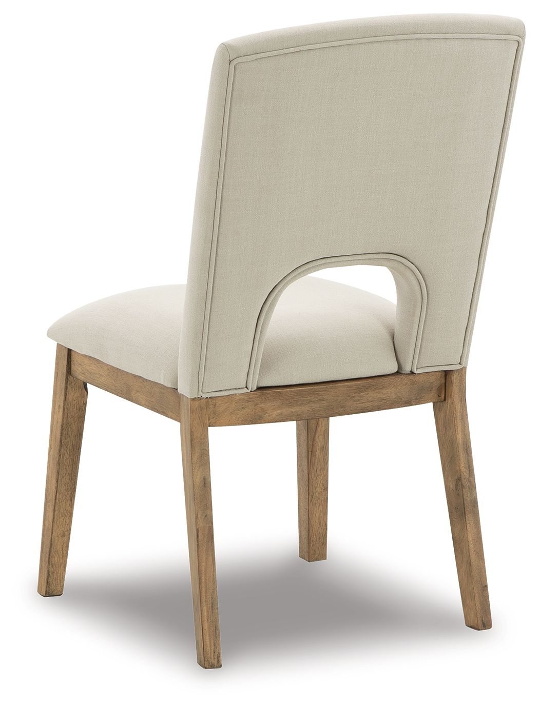 Dakmore - Linen / Brown - Dining Uph Side Chair (Set of 2)