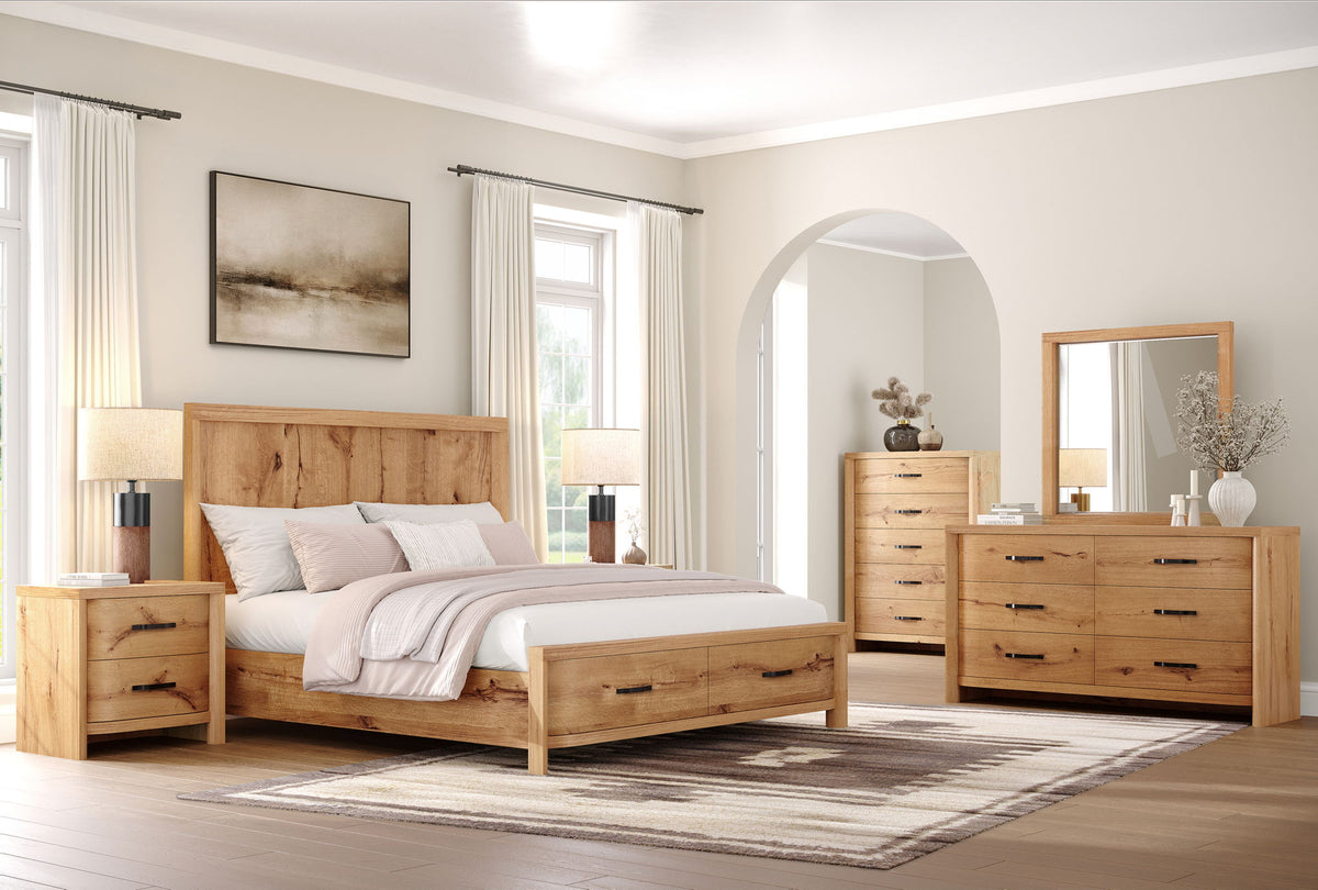 Laramie - Complete Panel Storage Bed