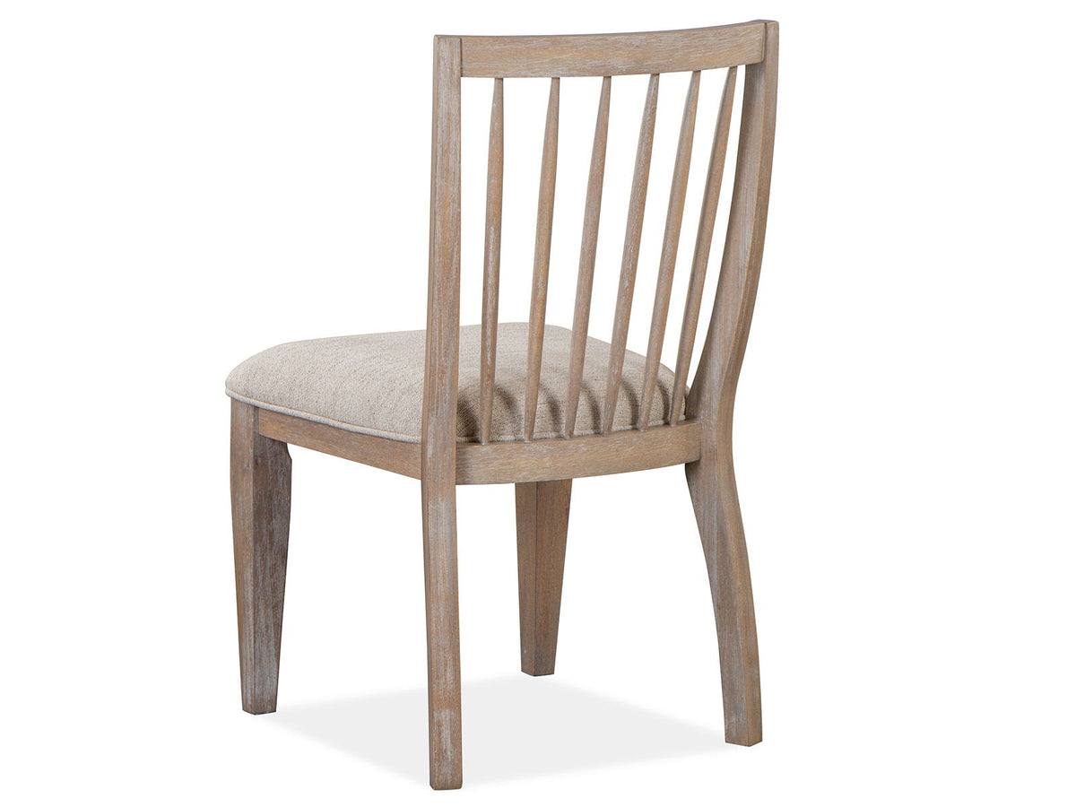 Ainsley - Dining Side Chair With Upholstered Seat (Set of 2) - Cerused Khaki
