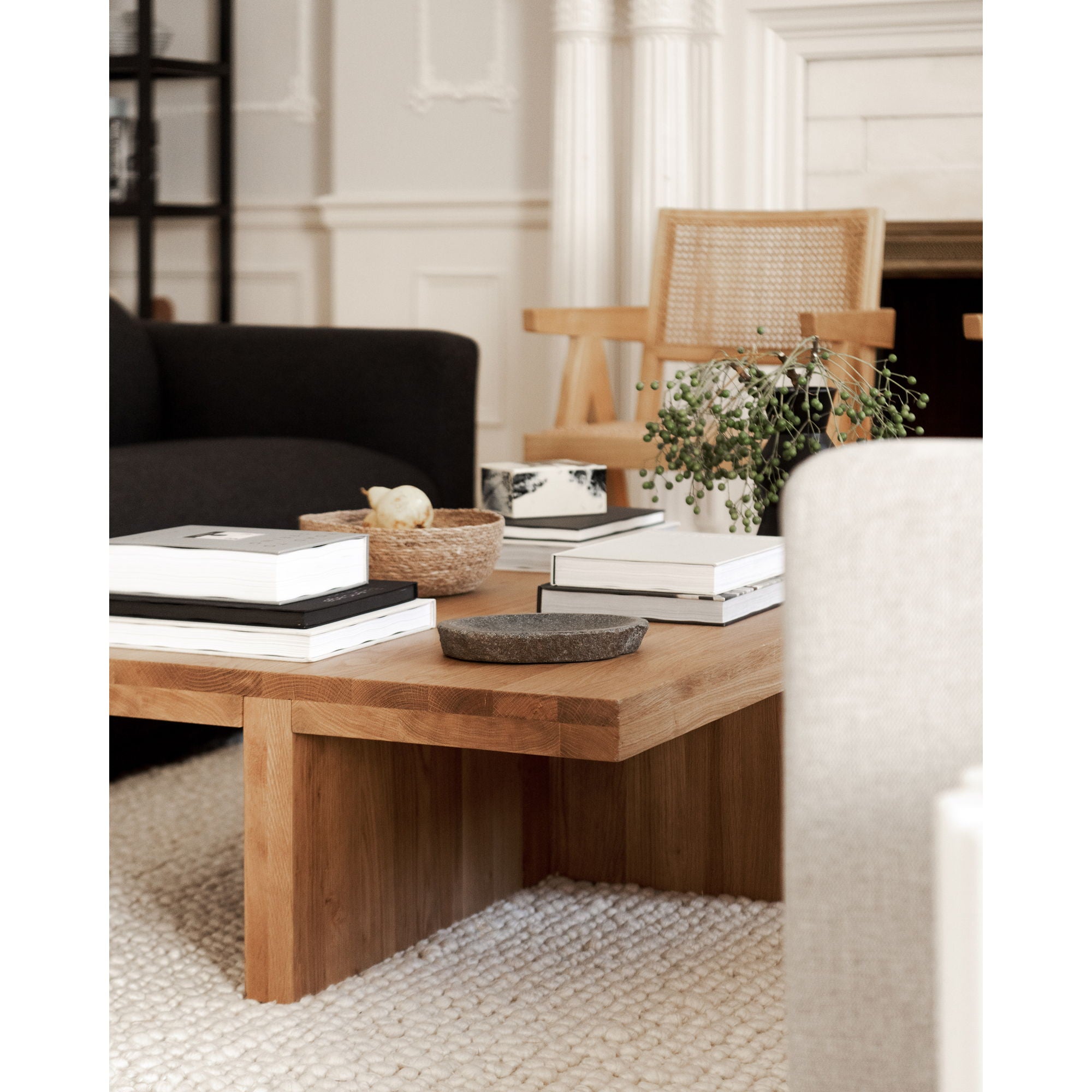 Folke - Rectangular Coffee Table - Light Brown