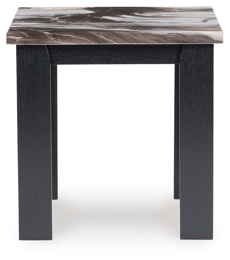 Jazmore - Dark Brown - Occasional Table Set (Set of 3)