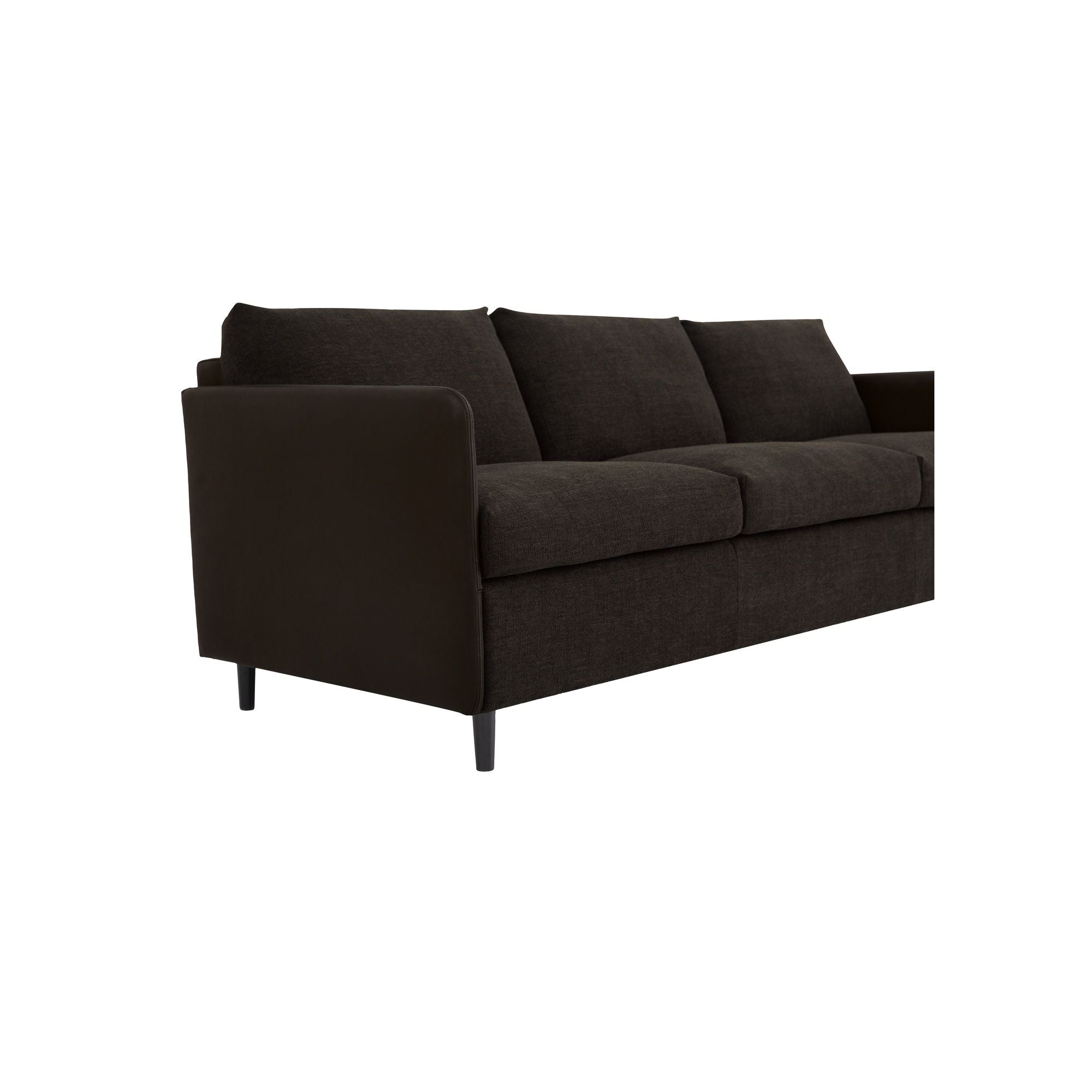 Teller - Sofa - Warm Black