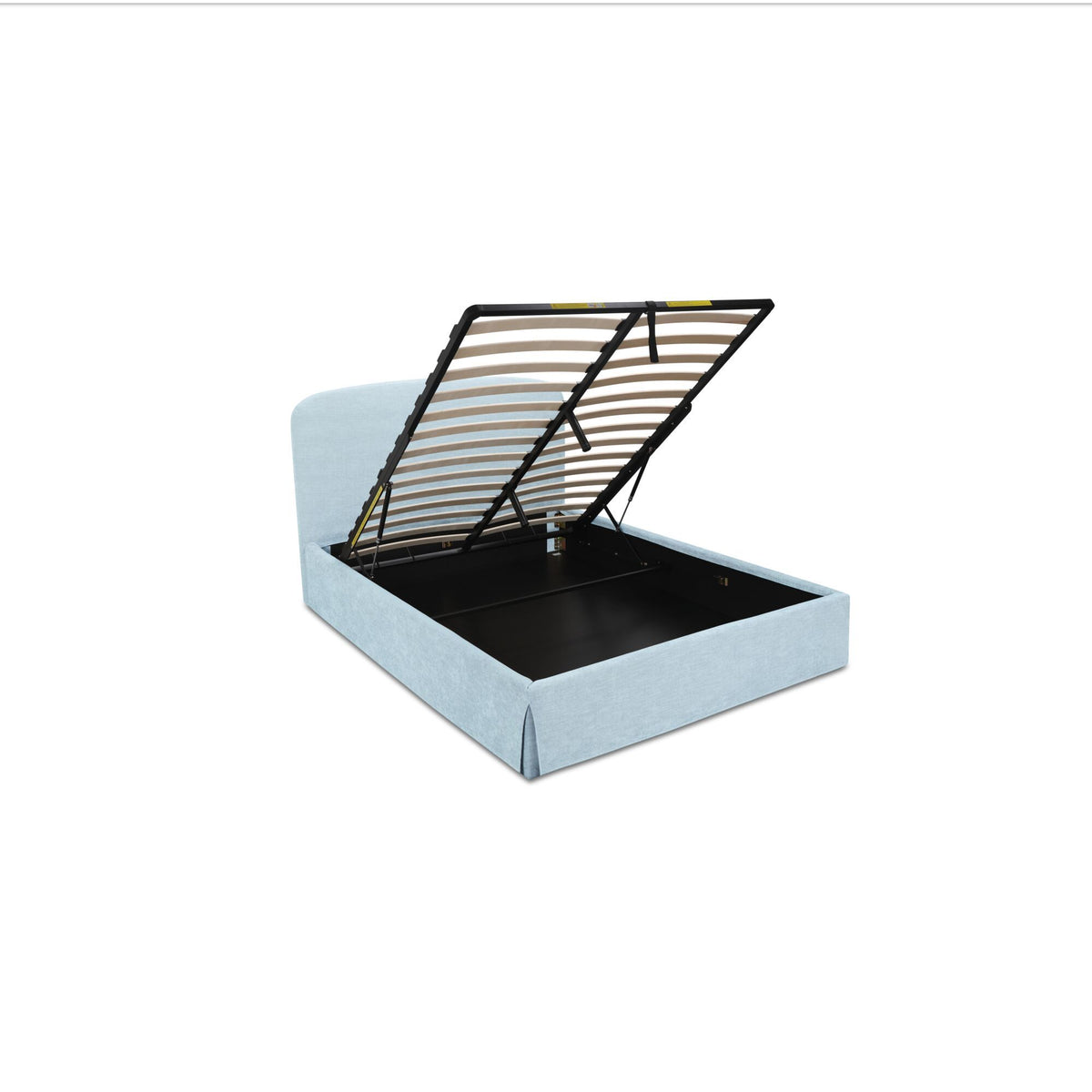 Joan - King Storage Bed - Light Blue