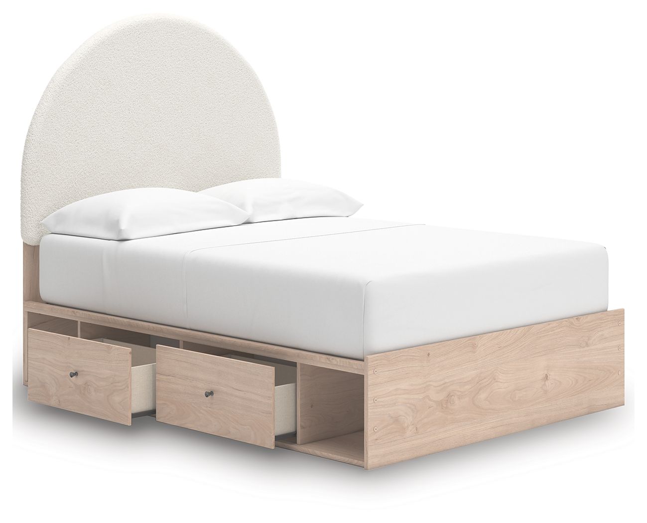 Arloster - Upholstered Panel Bed