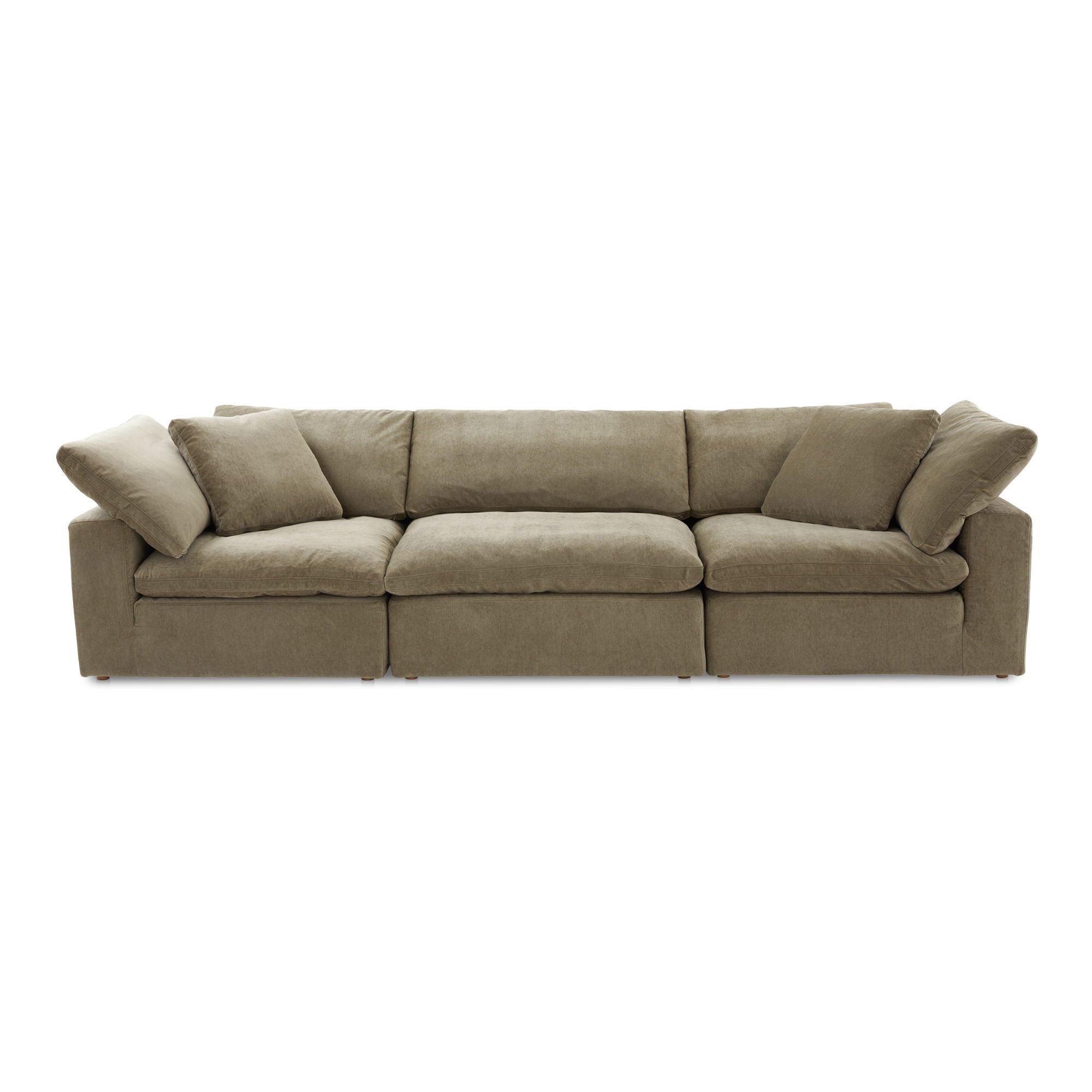 Terra - Modular Sofa Performance Fabric - Desert Sage