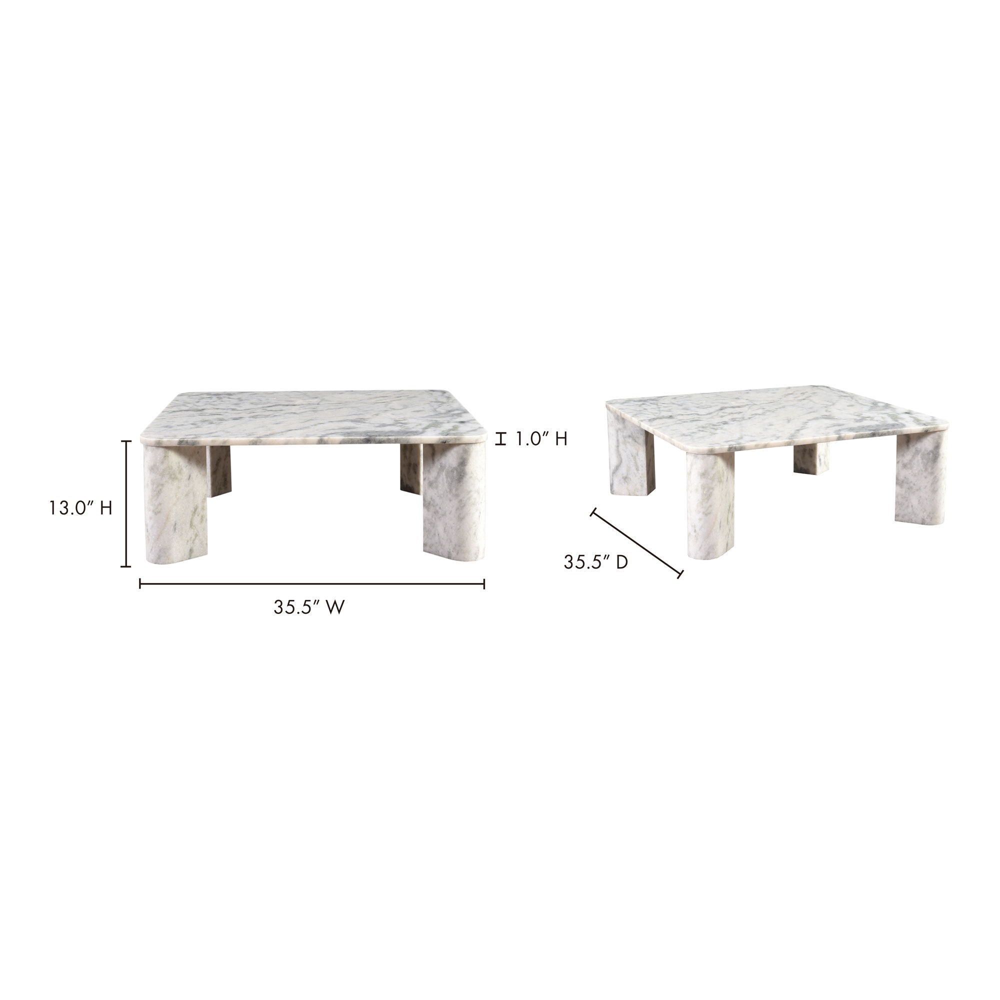 Segment - Coffee Table - Raj Gray