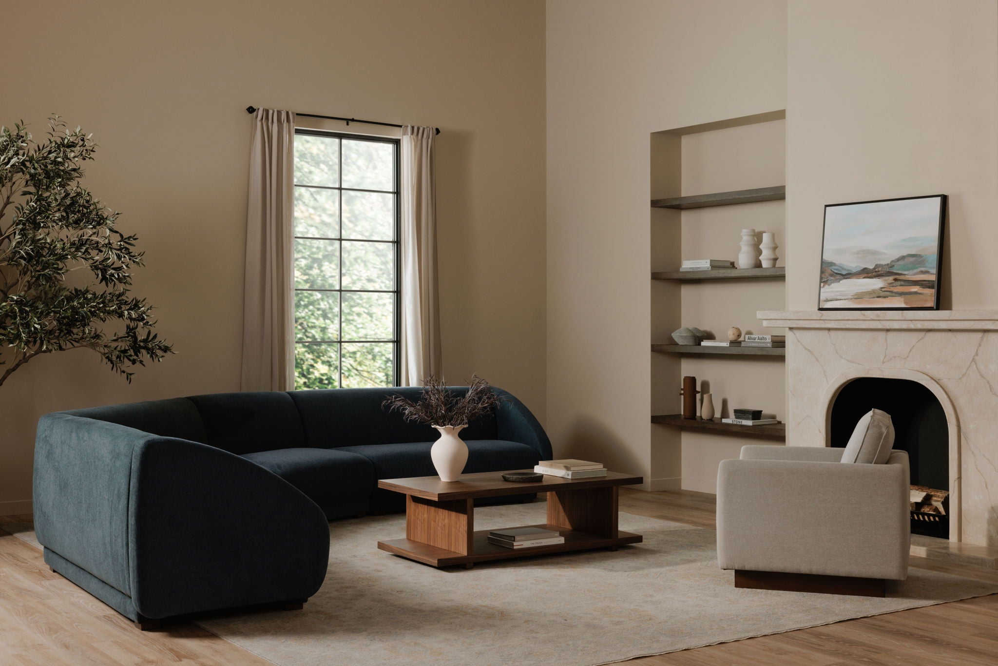 Vernon - Accent Chair - Gray