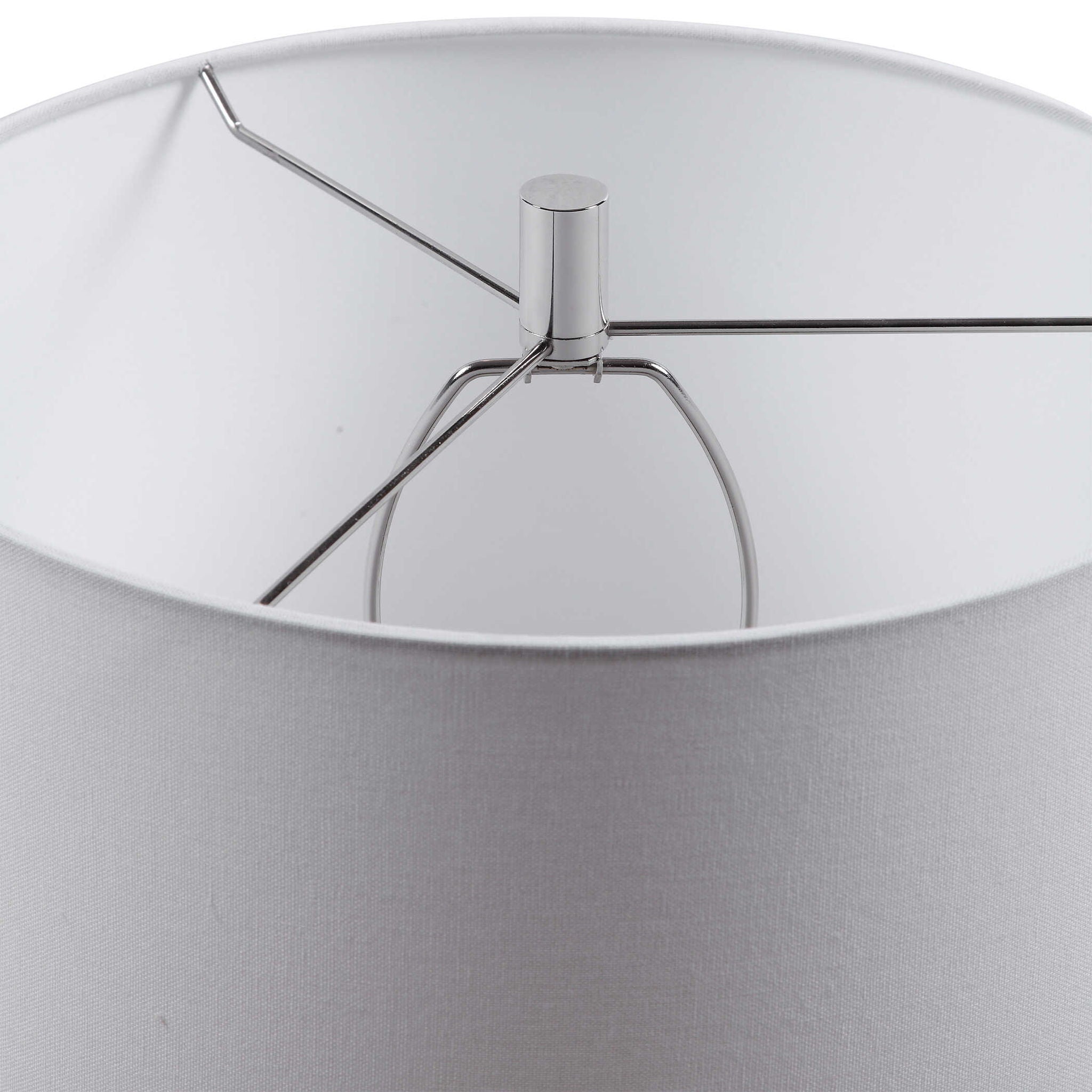 Montauk - Striped Table Lamp - Blue