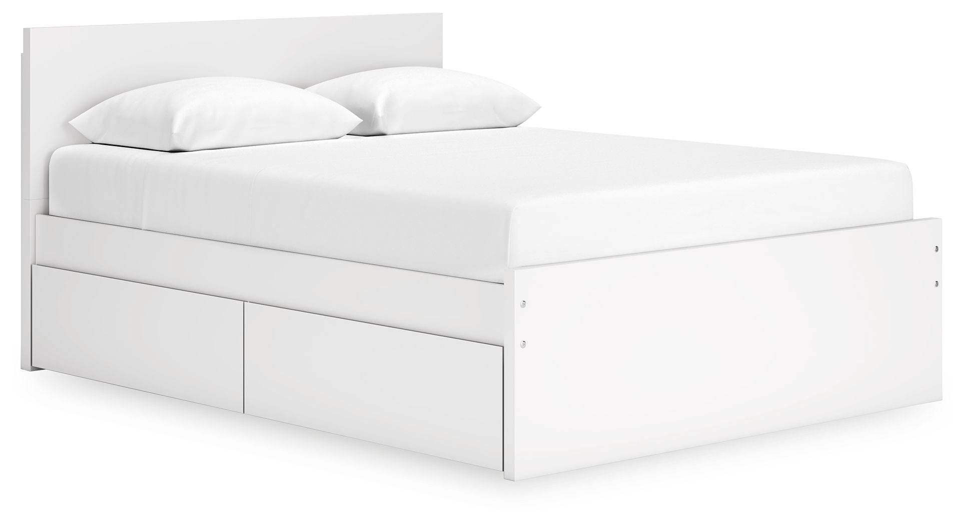 Onita - Panel Platform Bed With Storage