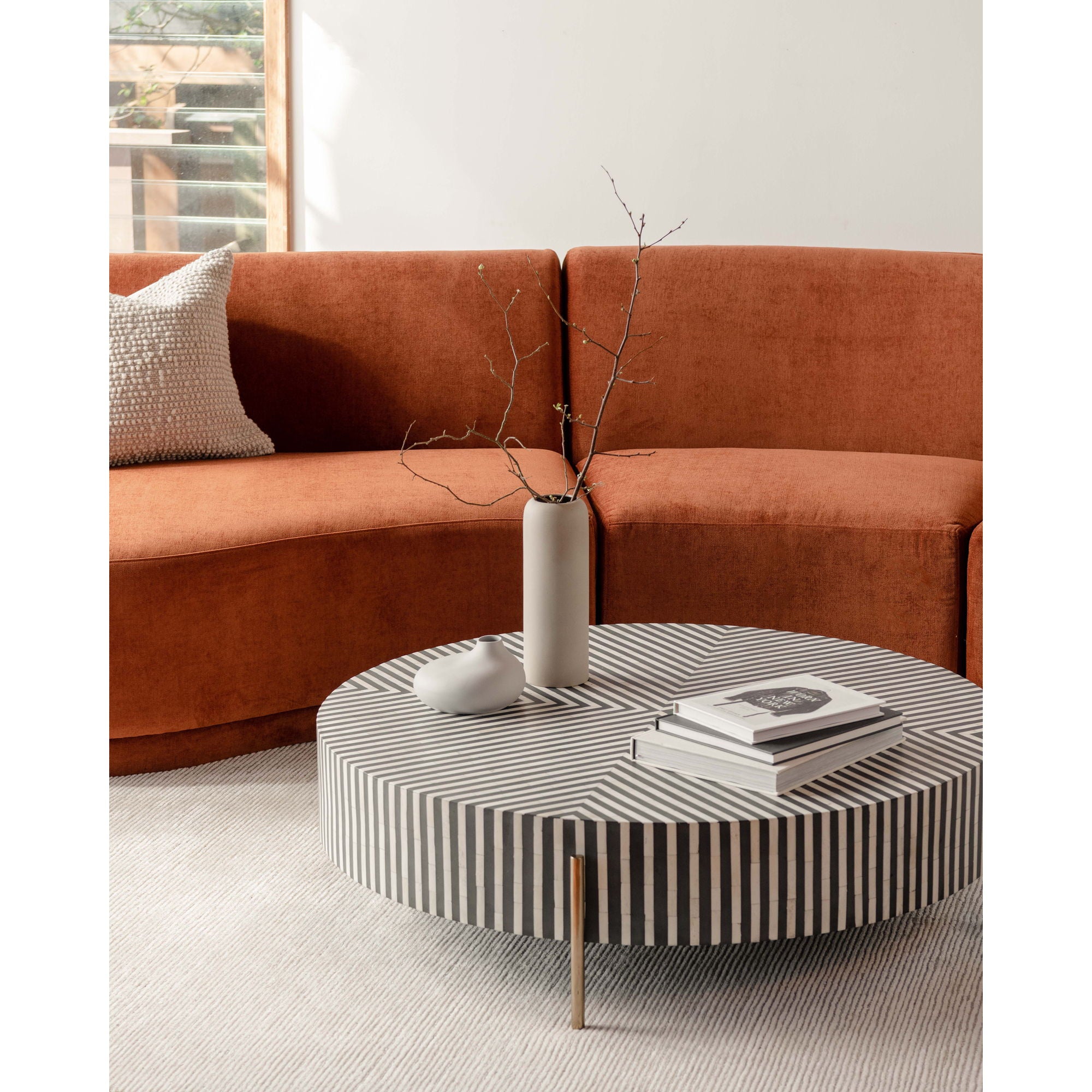 Chameau - Large Coffee Table - Dark Gray