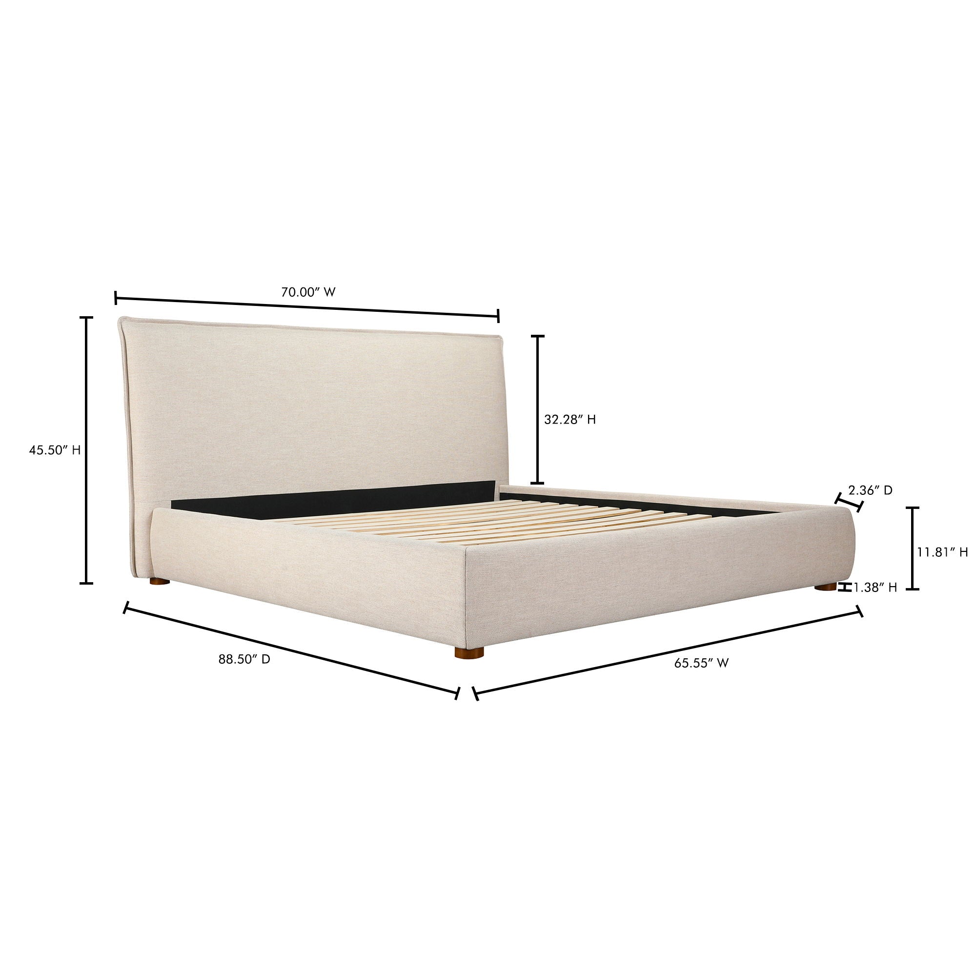 Luzon - Queen Bed - Wheat