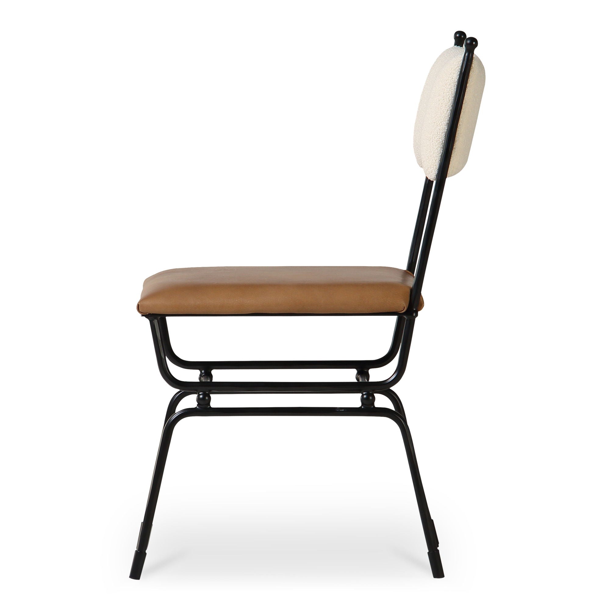 Posta - Dining Chair - Brown / Beige